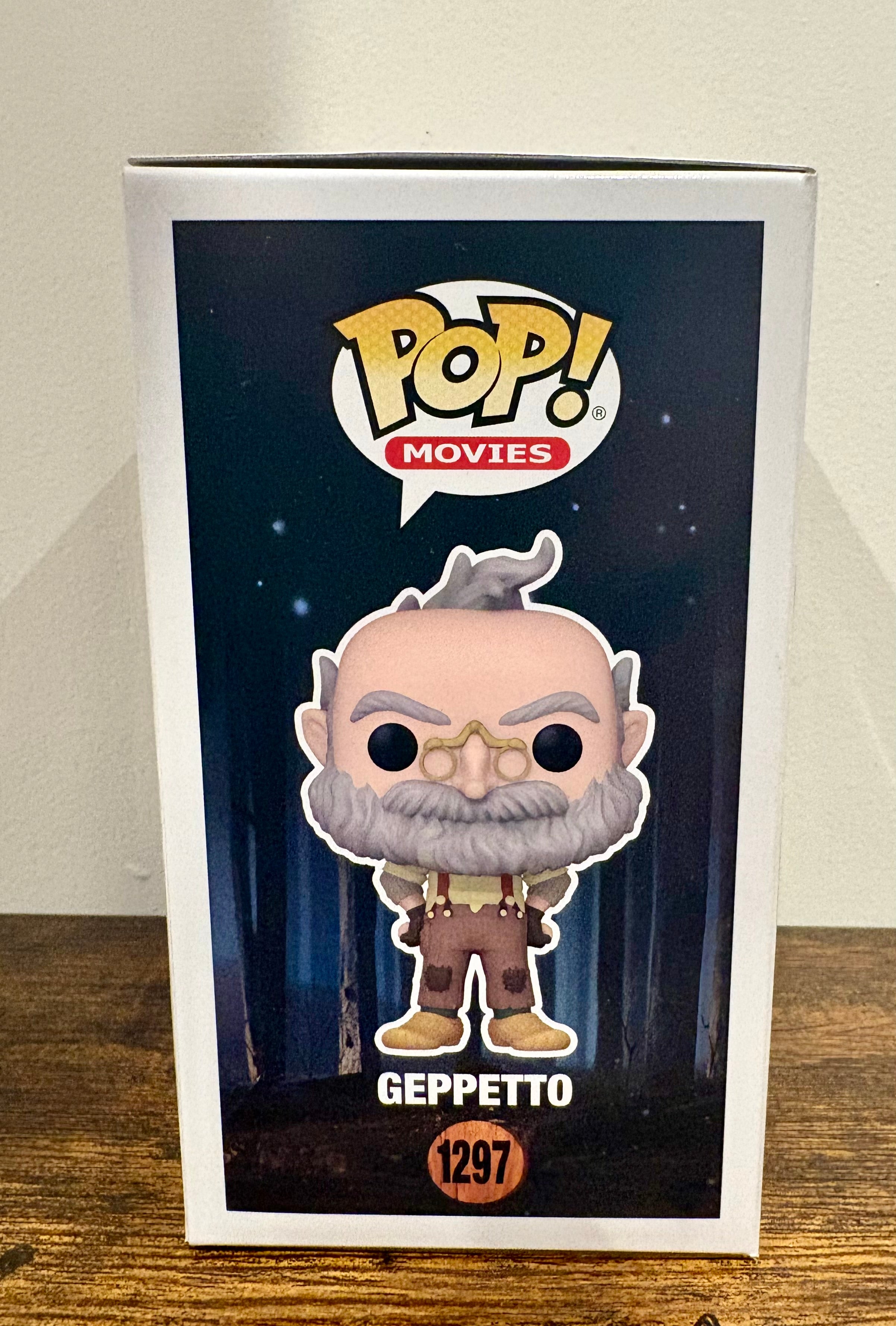 Funko pop - #1297 Geppetto from Netflix Pinocchio