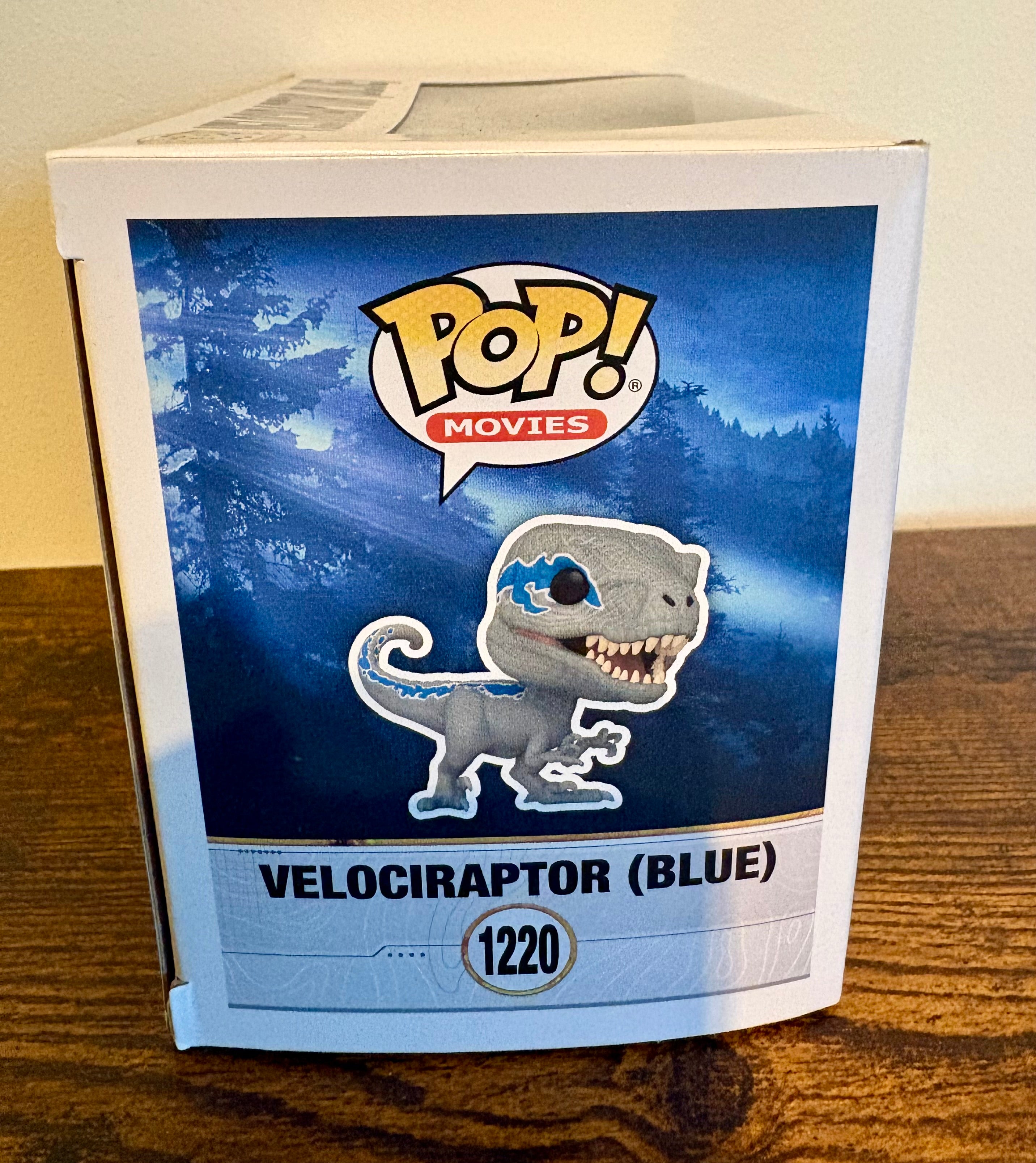 Funko Pop! #1220 Velociraptor Blue from Jurassic World