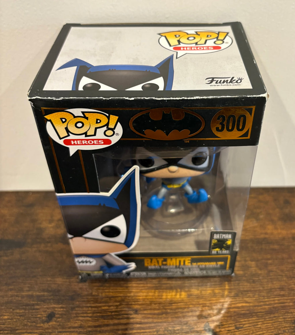Funko Pop Bat Mite #300 Vinyl Figure DC Super Heroes Batman 80th Anniversary