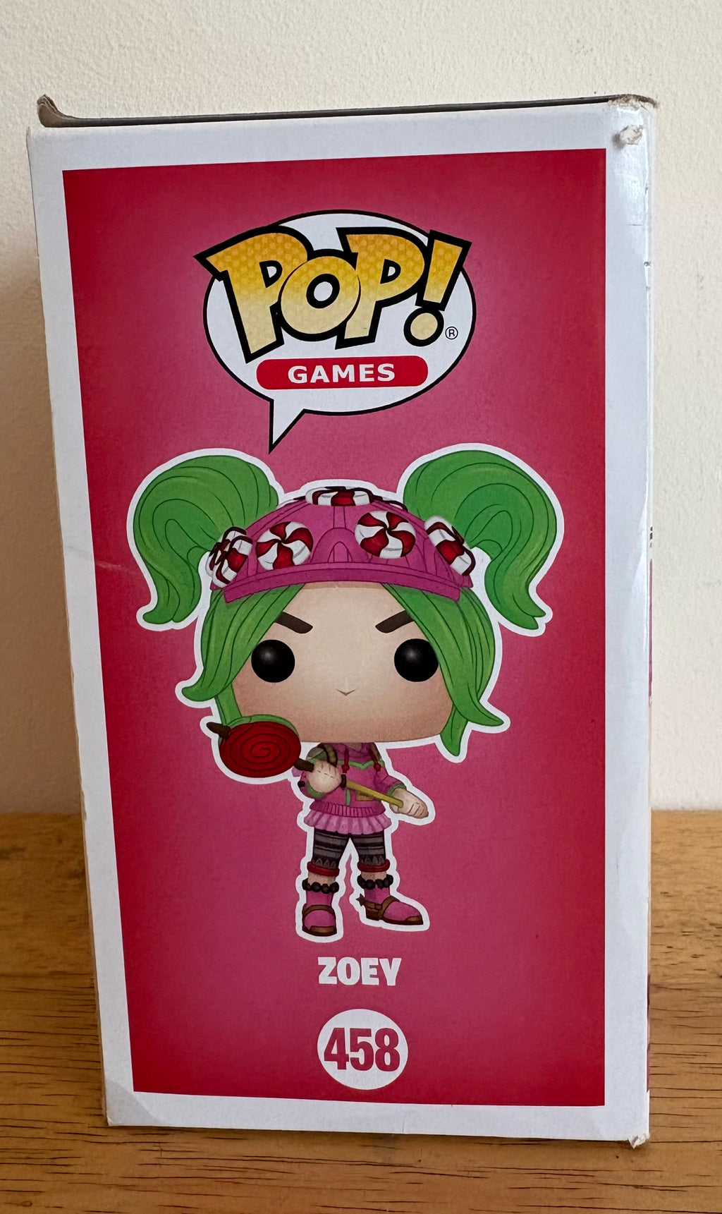 Funko Pop! Games: Fortnite Zoey #458 Vinyl Collectible Figure