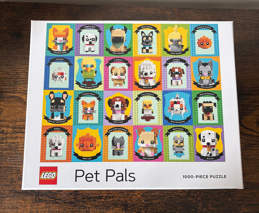 LEGO Pet Pals 1000-Piece Puzzle, Brand new