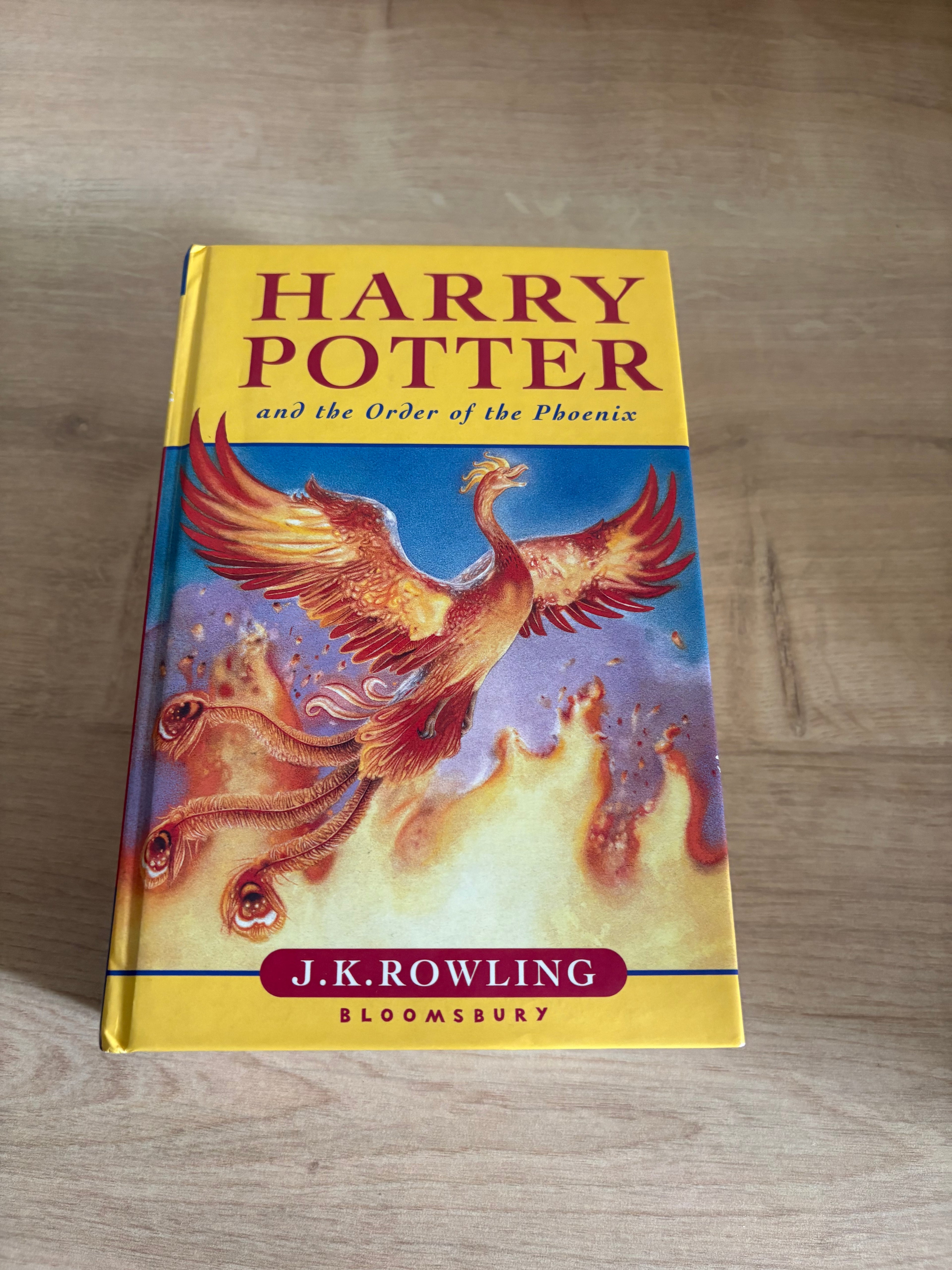 Collectables - Harry Potter and the Order of the Phoenix 1st/1st Edition with errors no dust jacket