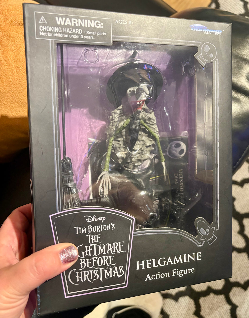 Collectables - The Nightmare Before Christmas Helgamine the Witch action figure diamond toys