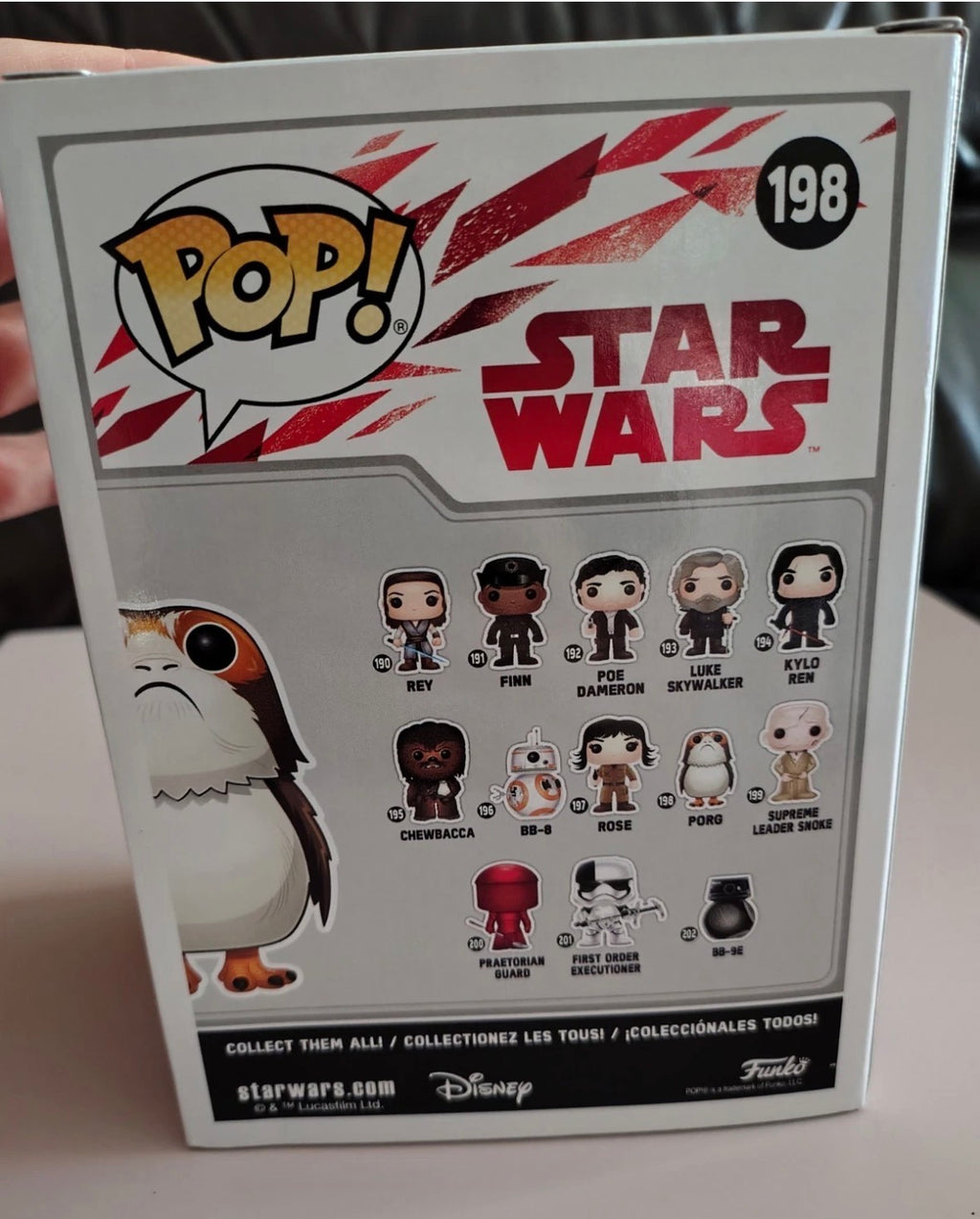 Star Wars  #198 Porg Funko Pop