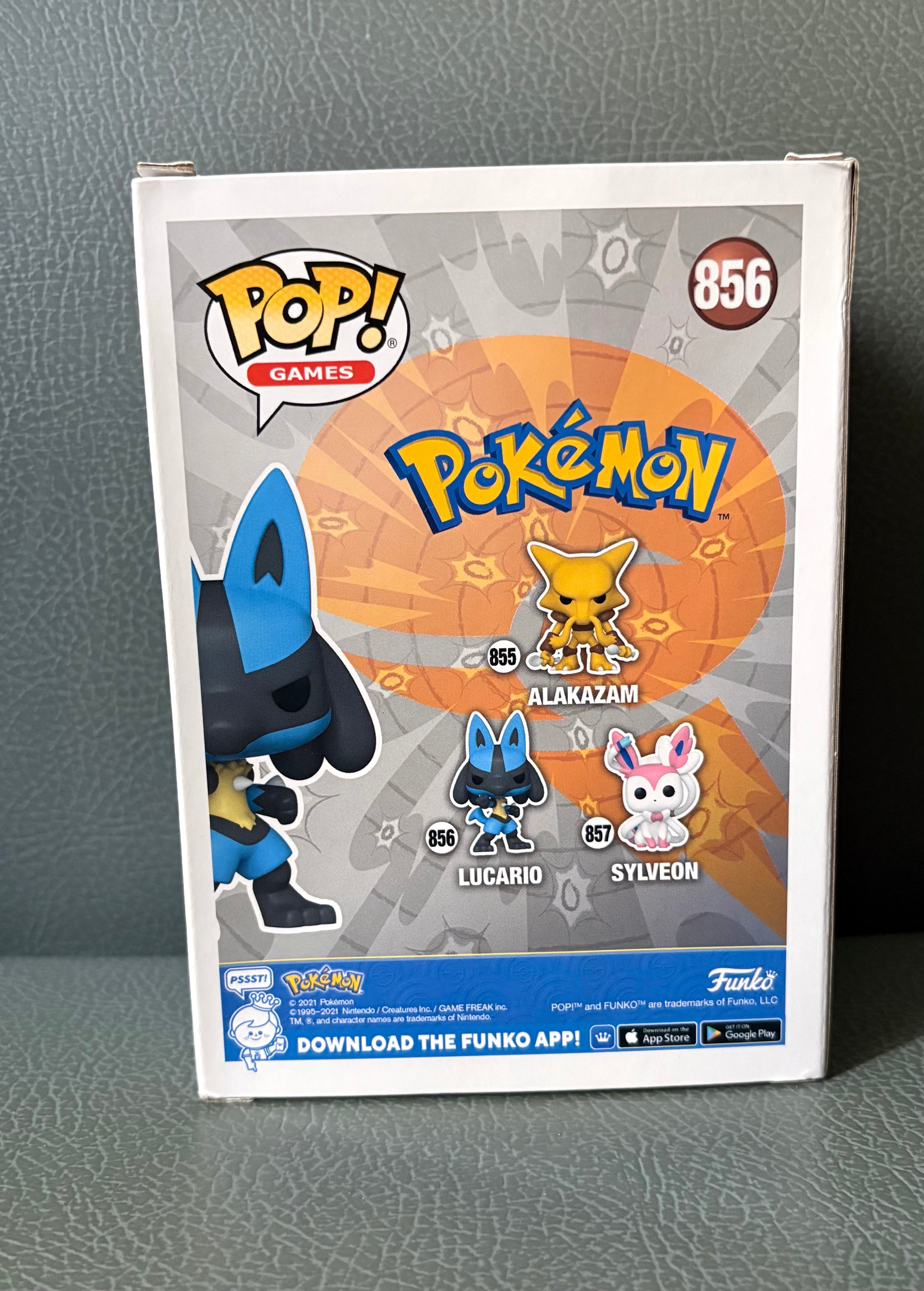 Funko pop #856 Lucario