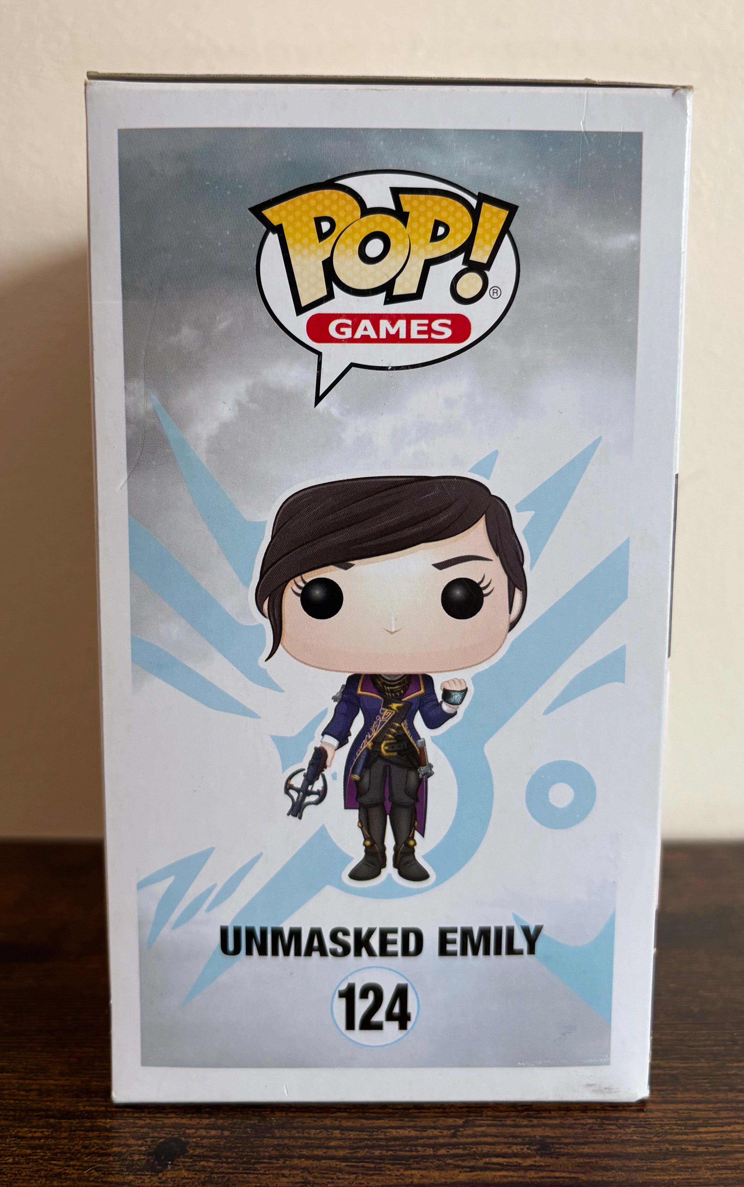 Funko Pop #124 – Unmasked Emily from Dishonoured 2