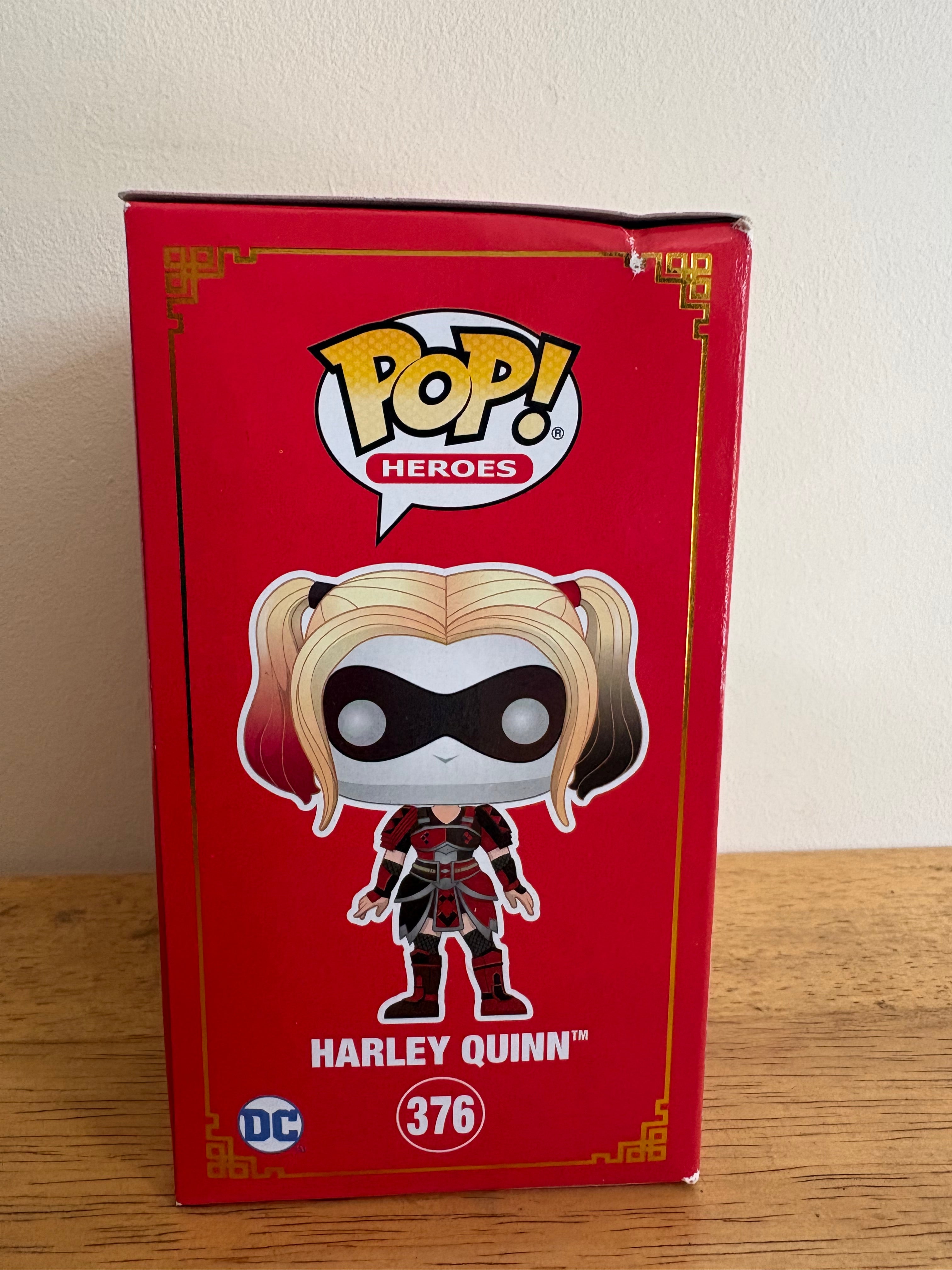 Funko Pop #376 DC Harley Quinn in Red Box