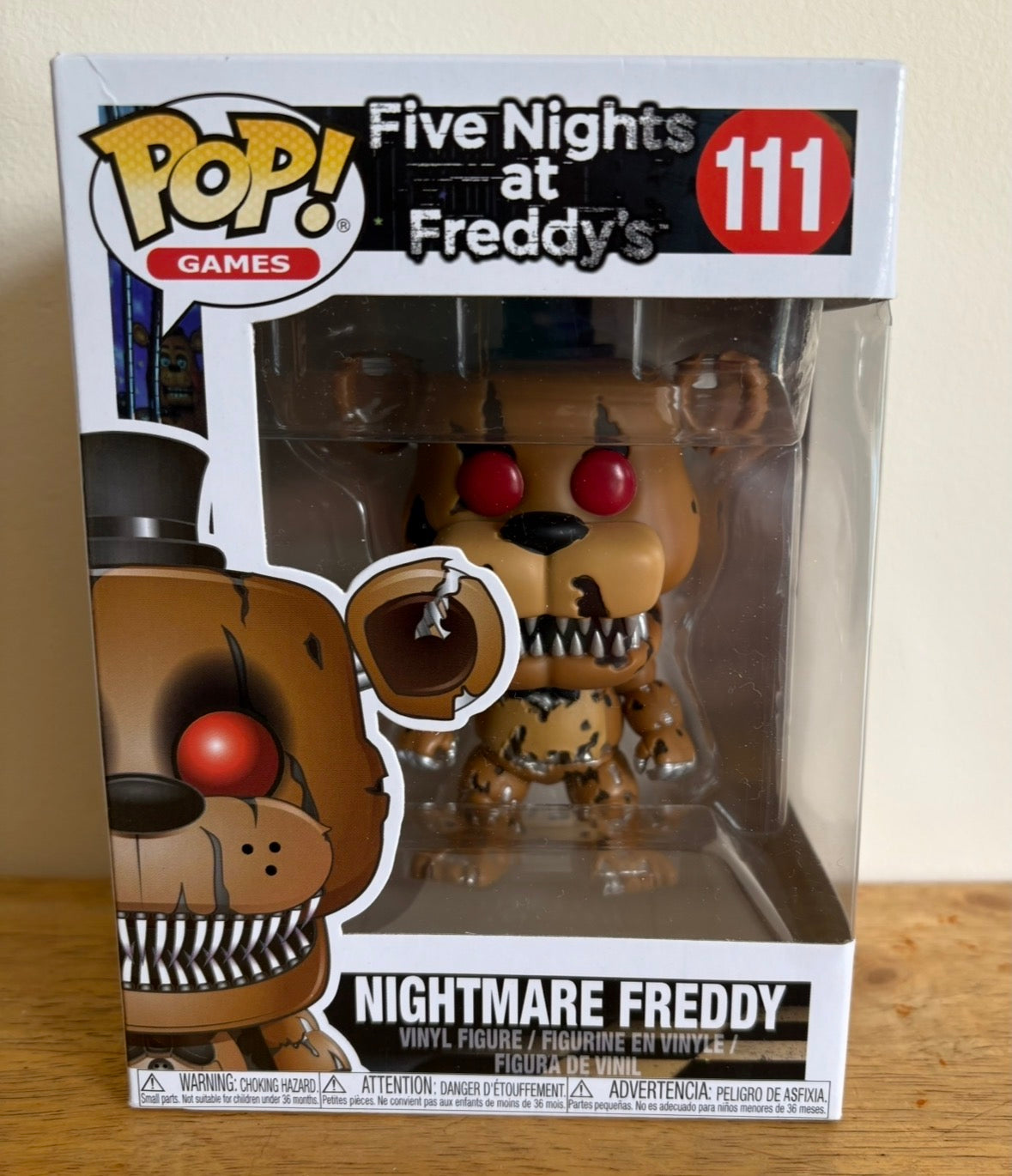 Funko Pop Five Nights at Freddy’s Nightmare Freddy #111