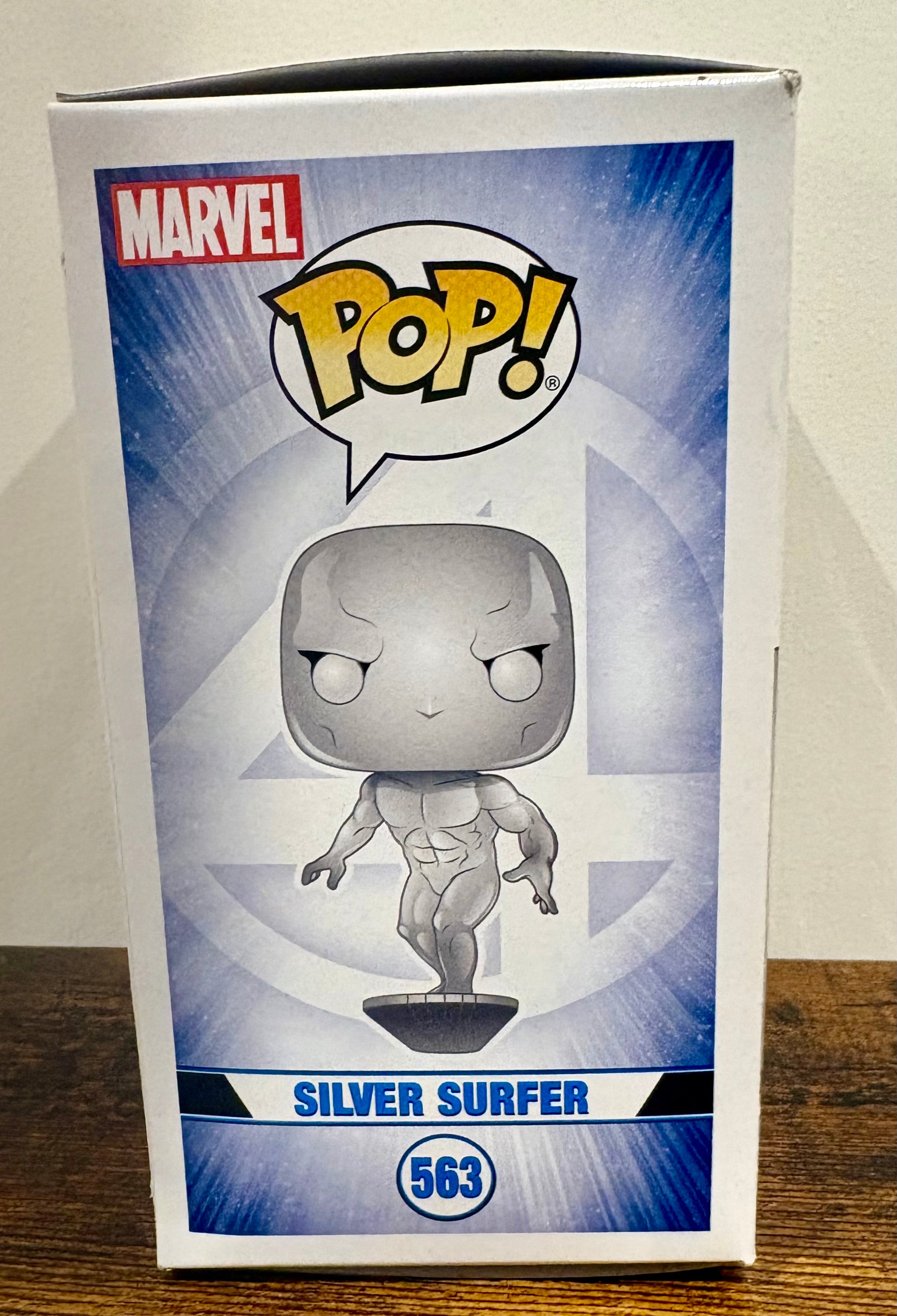 Funko Pop ! Fantastic Four Silver Surfer #563 Vinyl Bobble-head- Vaulted