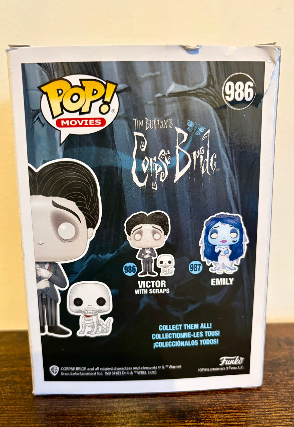 Funko Pop! Movies: Corpse Bride - Victor & Scraps #986