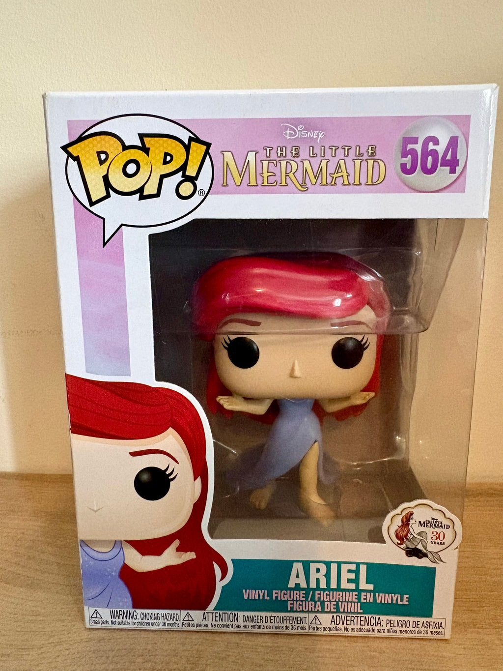 Funko Pop! Vinyl: Disney's The Little Mermaid Ariel Figure #564 brand new