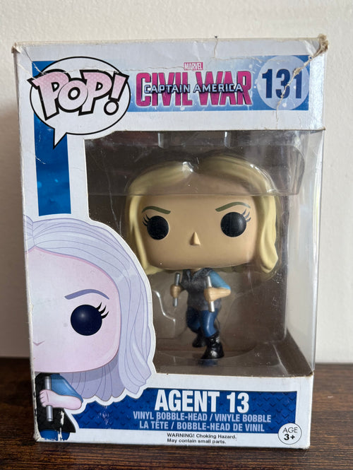Funko Pop #131 Civil War Agent 13