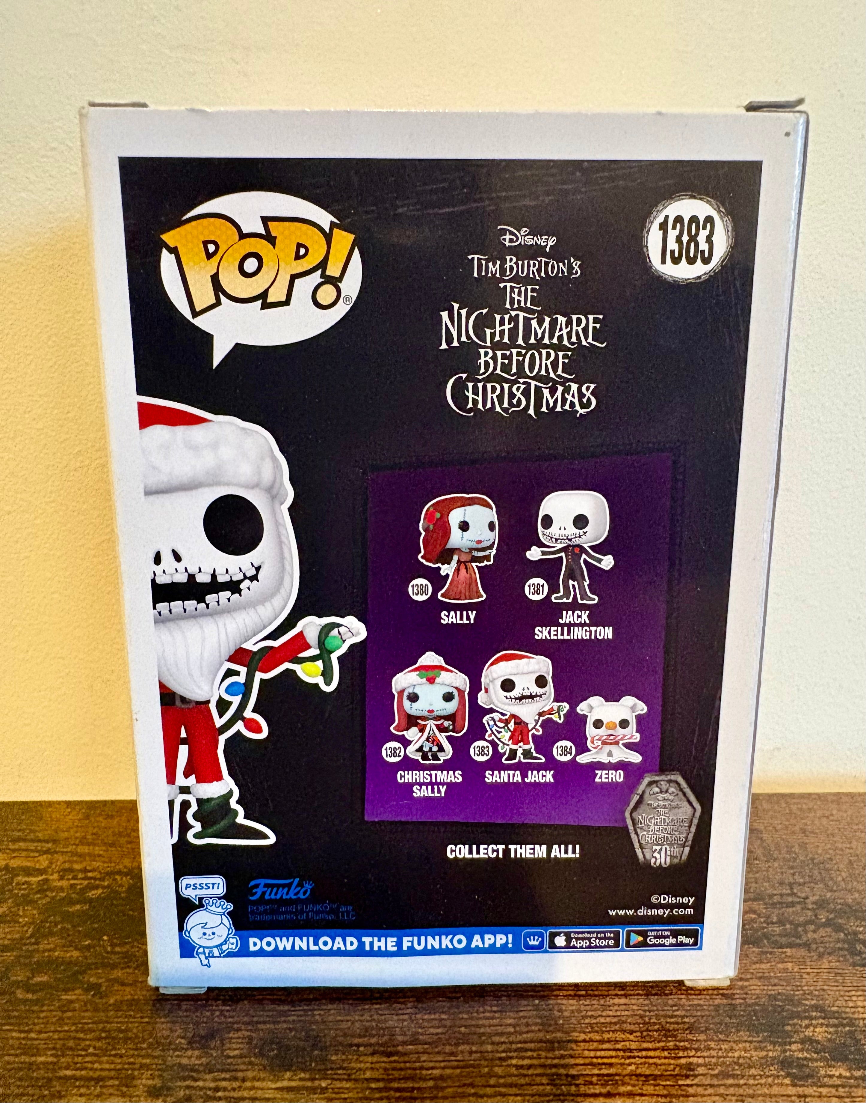 Funko Pop #1383 Disney Santa Jack