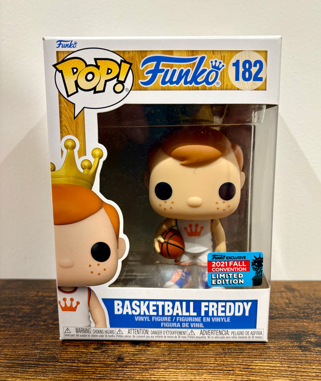 Funko pop #182 Basket ball Freddy  brand new