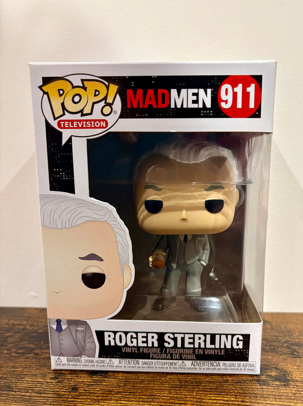 Funko Pop Television: Mad Men - Roger Sterling Vinyl Figure #911