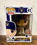 Funko Pop! Vinyl: Christian Yelich #41 slight damage to corner of box
