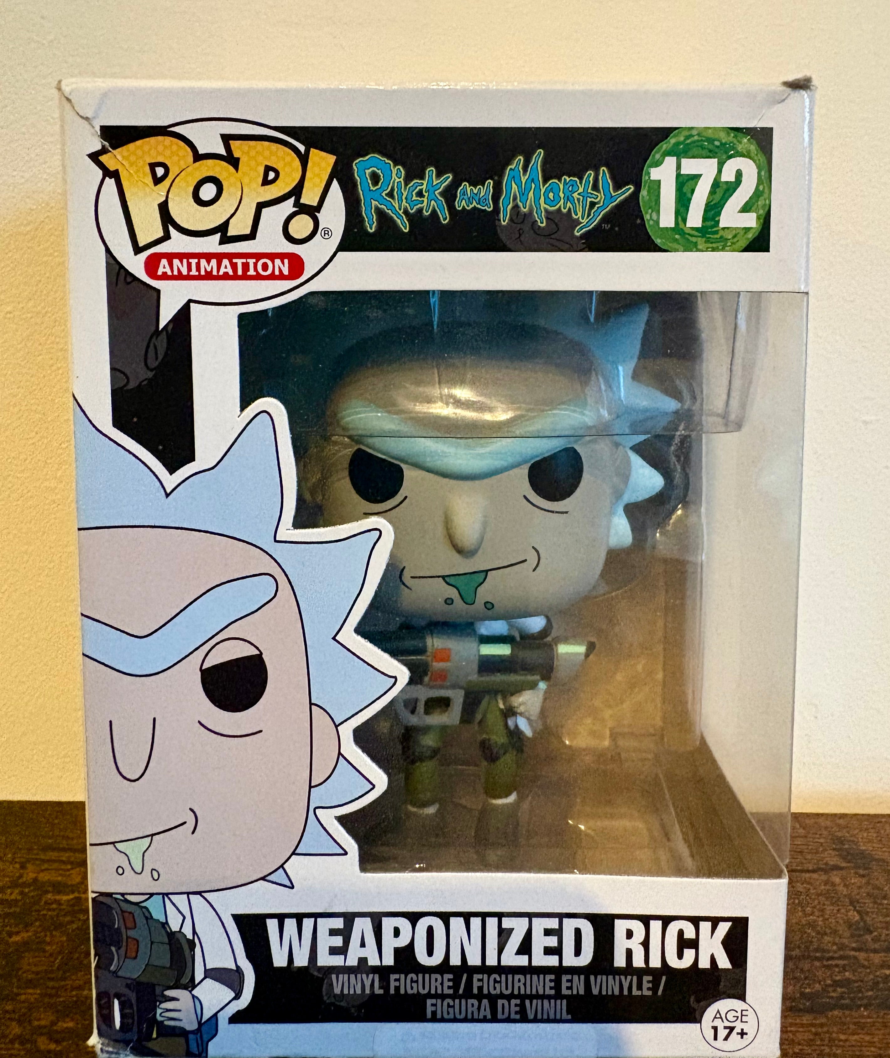 Funko Pop! Animation: Rick and Morty - Weaponized Rick #172