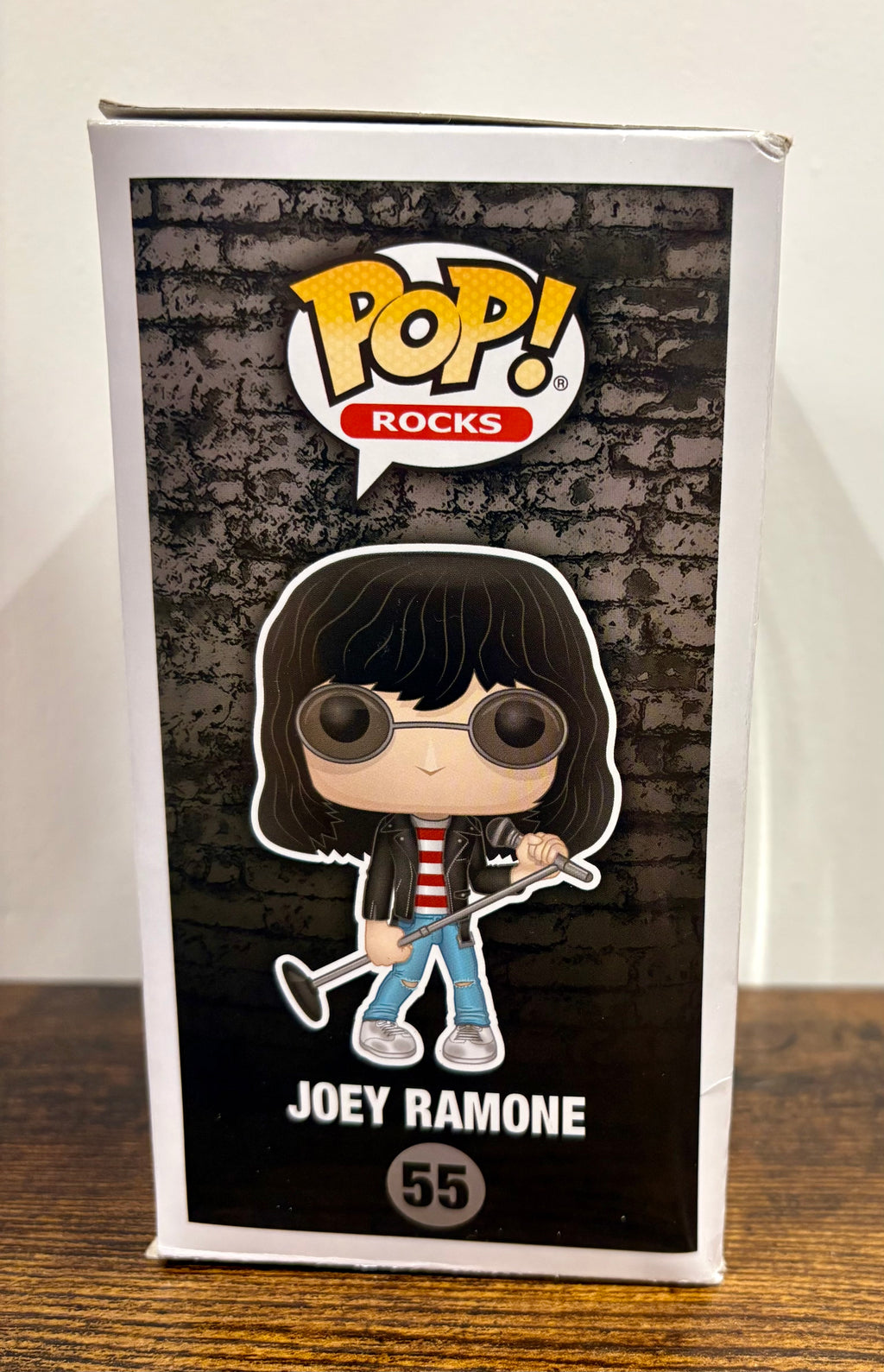 Funko Pop Rocks Joey Ramon No. #55 Vaulted Edition Vinyl Figure see description