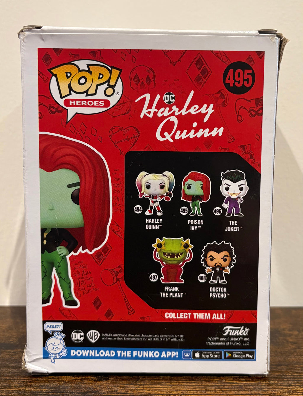 Harley Quinn Poison Ivy Funko Pop Heroes #495