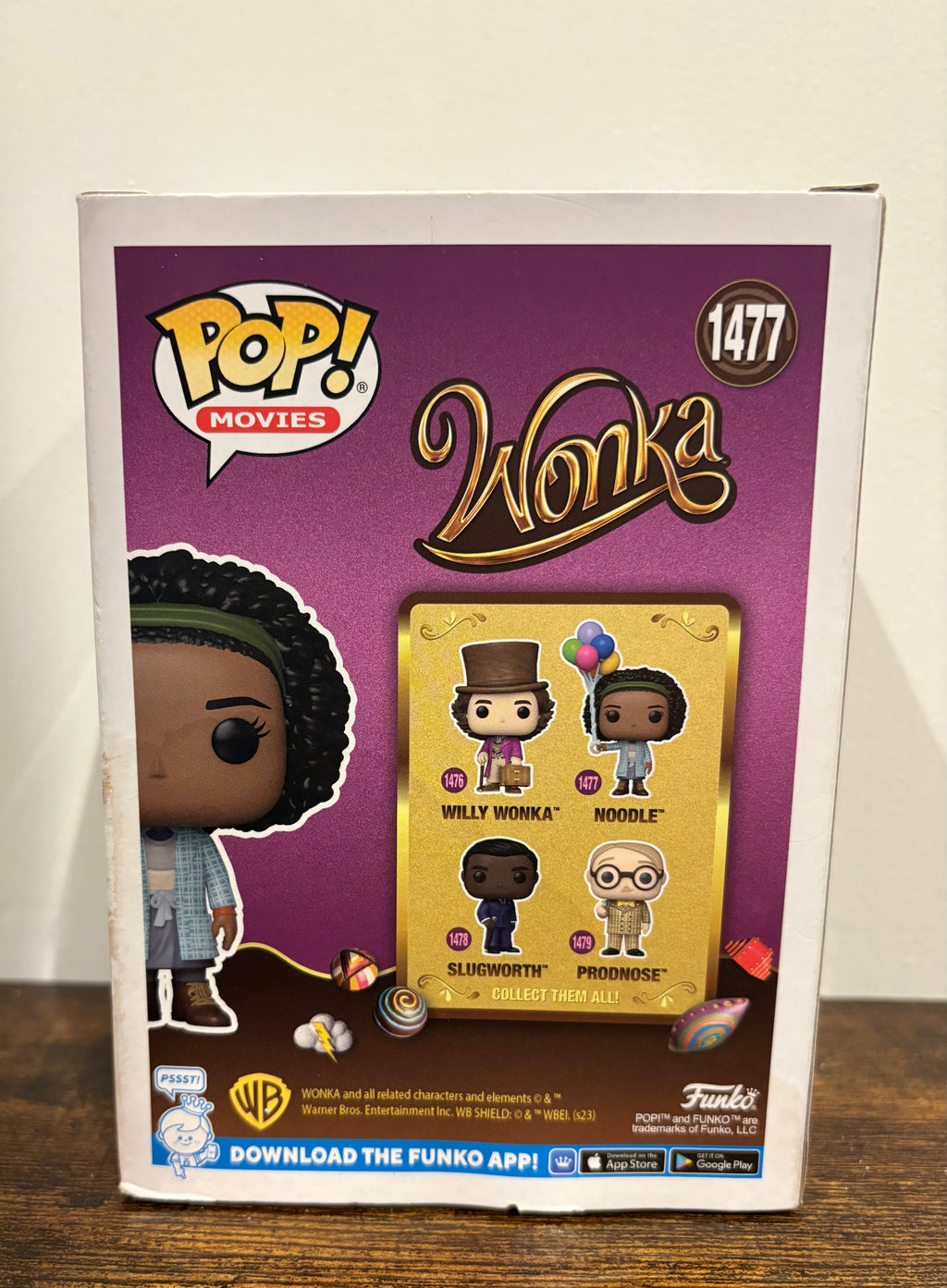 Funko POP! Movies Willy Wonka Noodle Vinyl Figure #1477