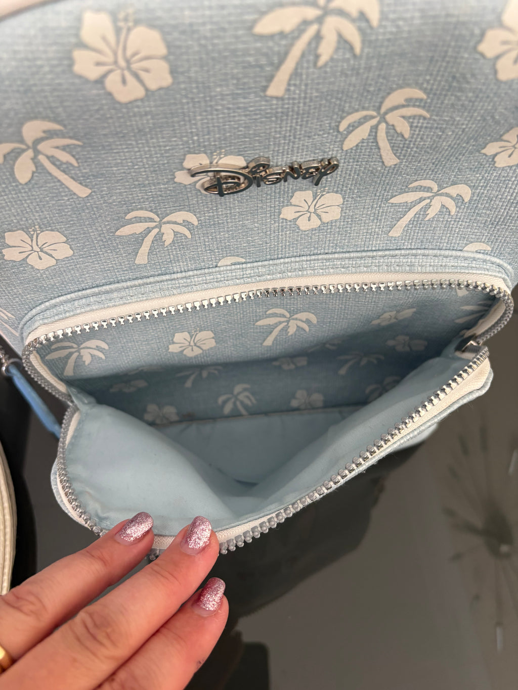Collectables - Disney Stitch Blue Denim women's backpack, American Primark Rare in uk