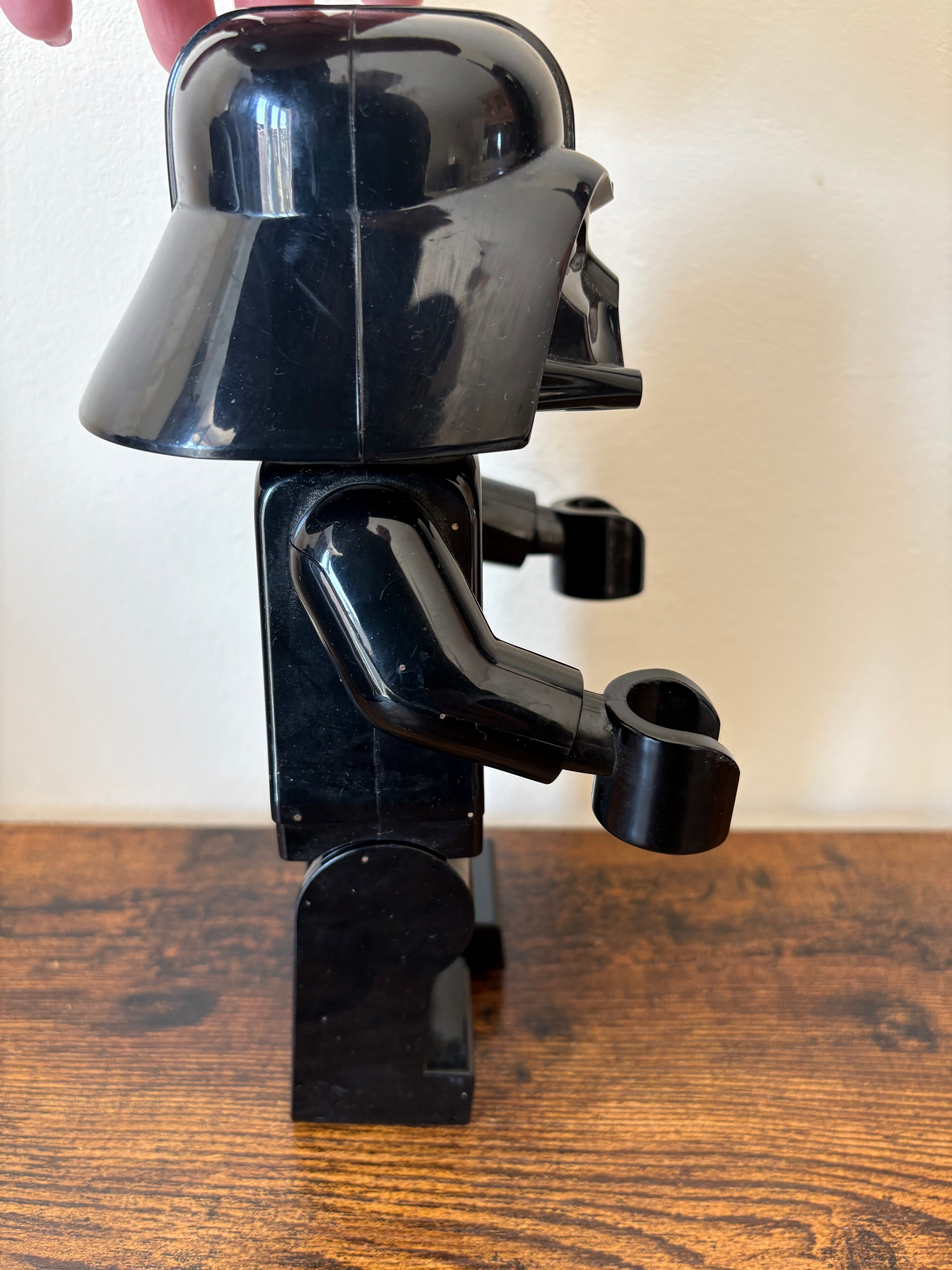 LEGO pre-loved Star Wars Darth Vader Digital Alarm Clock Black Figure Tested Working