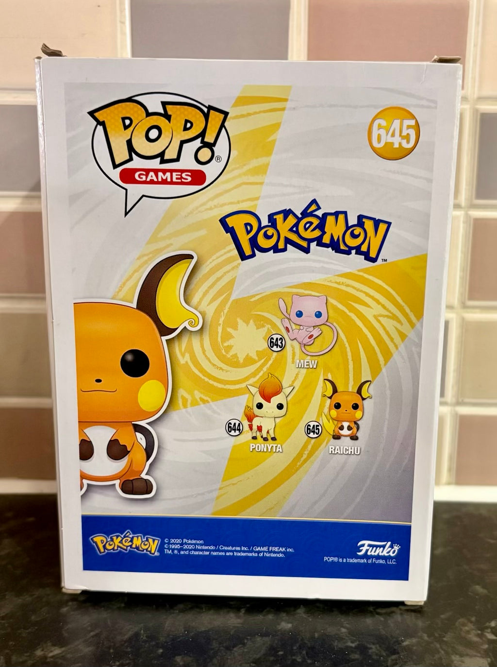 Funko Pop #645 Pokémon Raichu