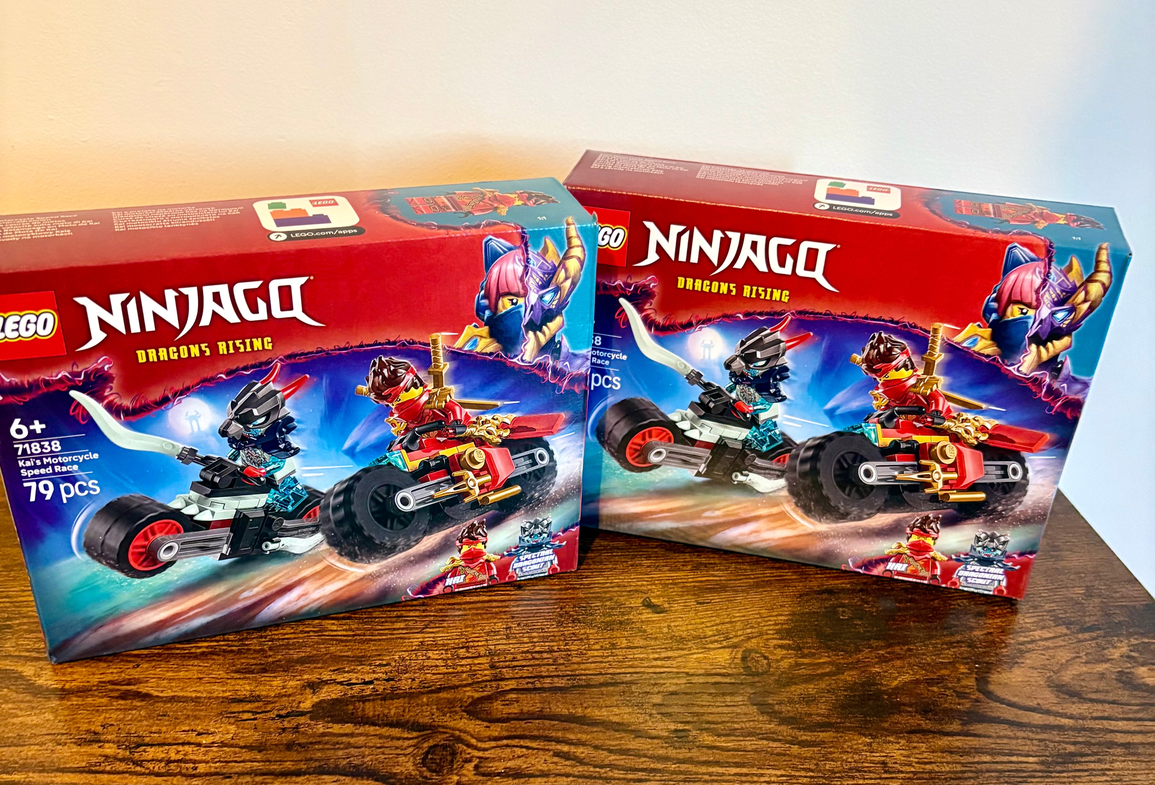 Lego Ninjago Dragons Rising Kai’s Motorcycle Speed Race - Set 71838