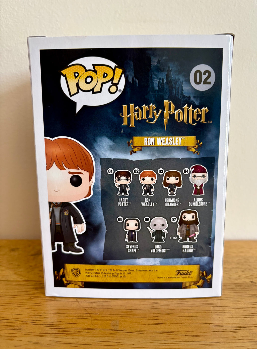 Funko Pop! Harry Potter: Ron Weasley #02 Collectible Figure
