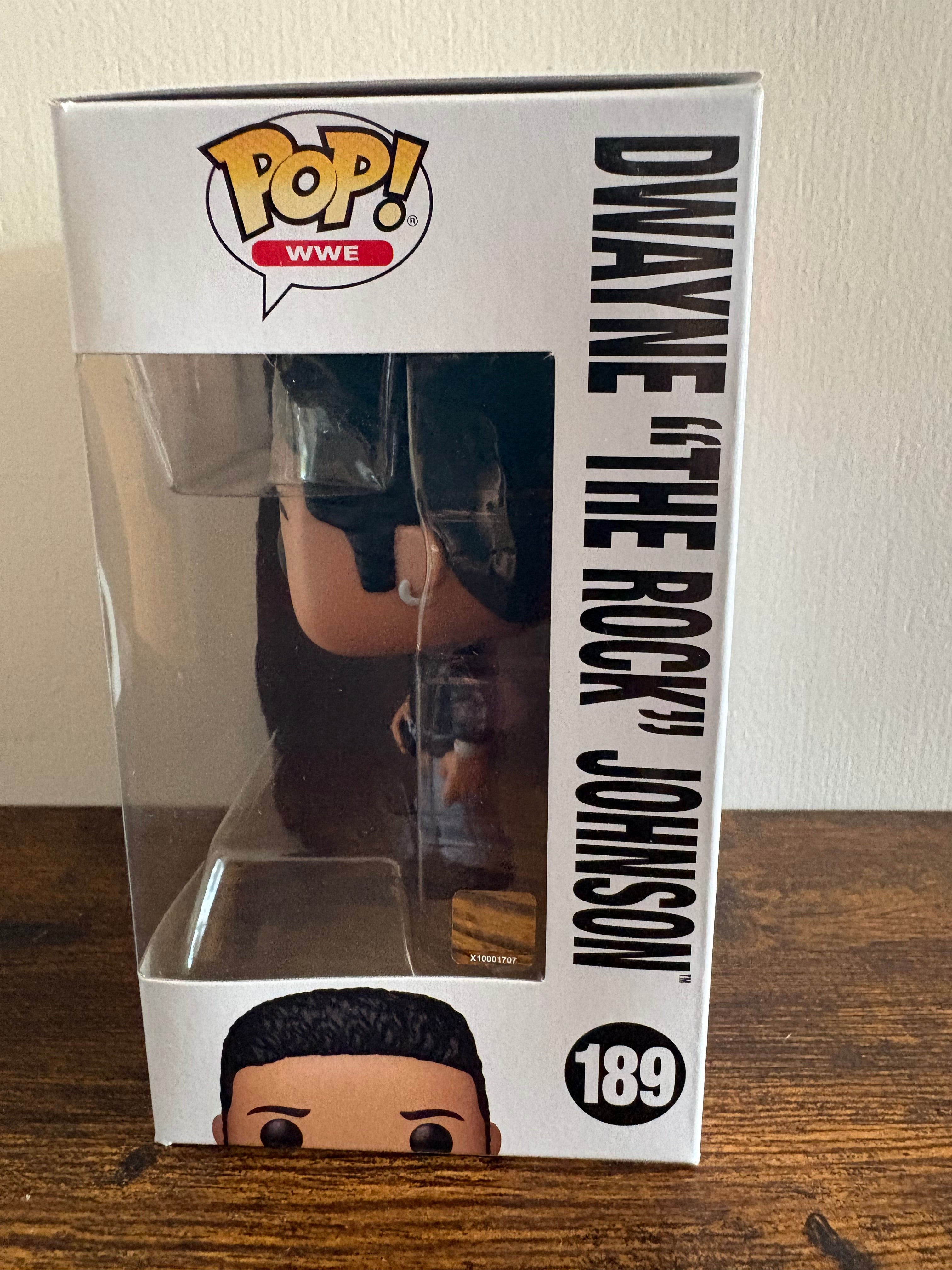 Funko pop - WWE #189 Dwayne “The Rock” Johnson