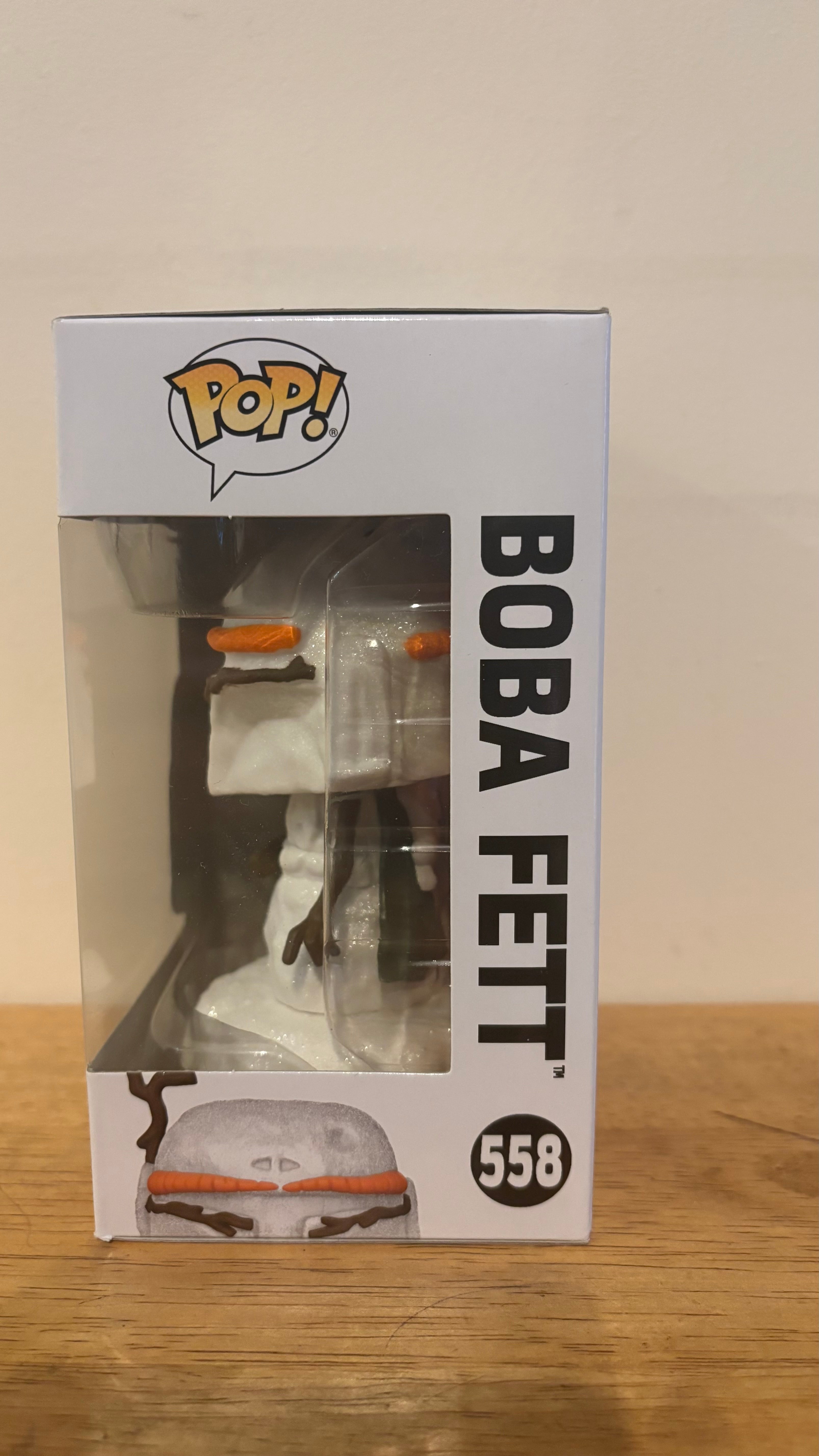 Funko Pop! #558 Snow Edition Boba Fett