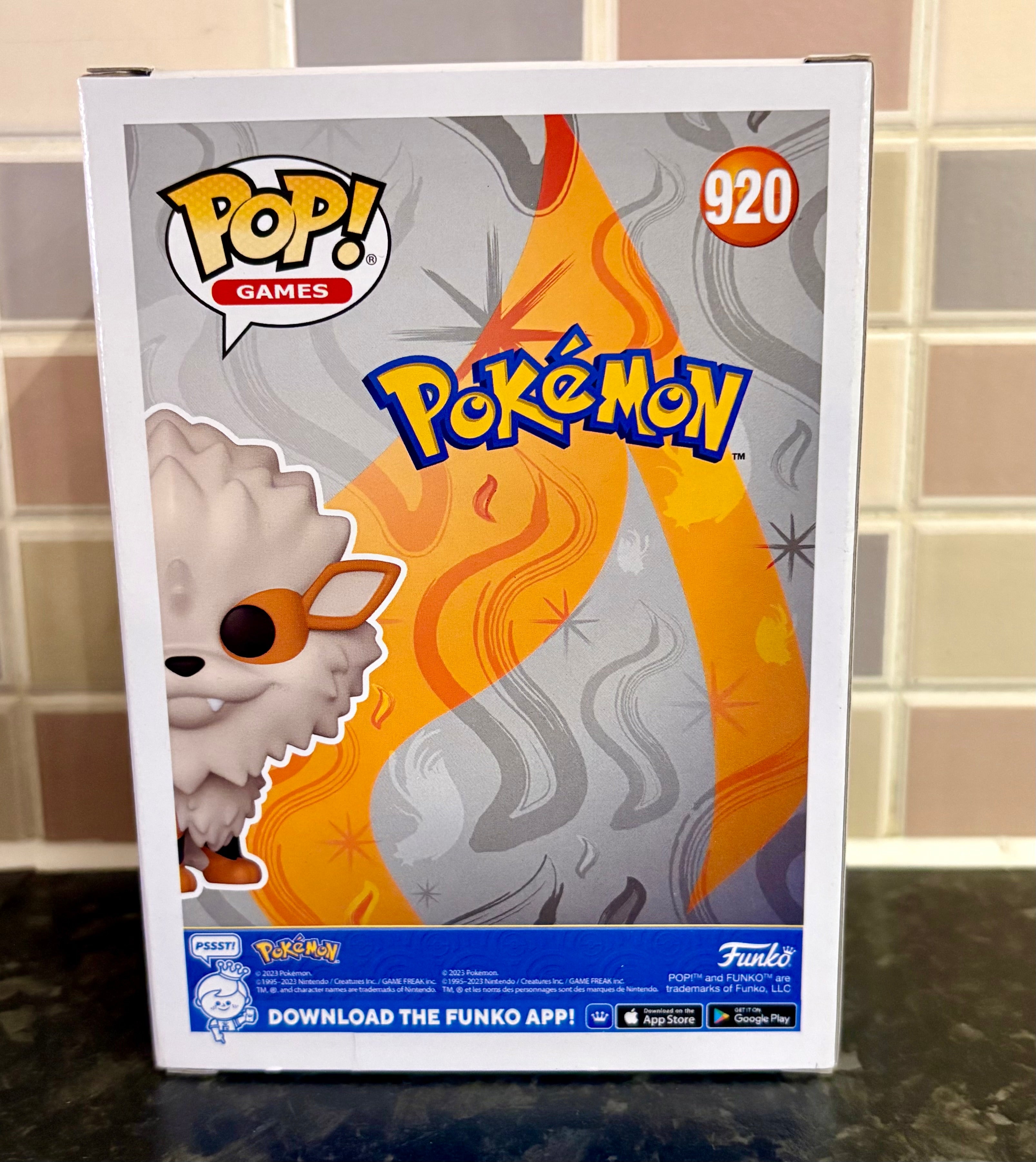 Funko Pop #920 Arcanine – Pokémon