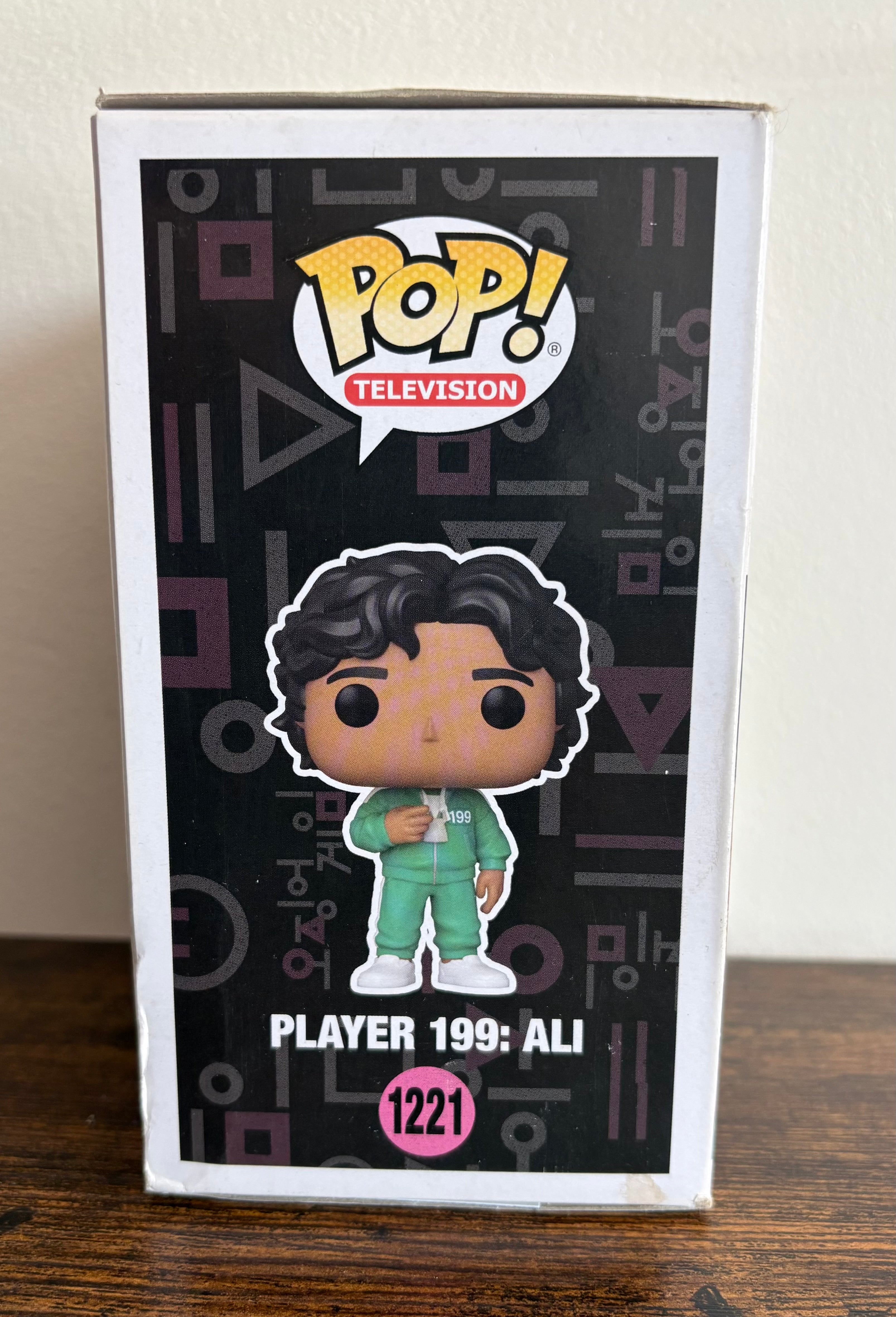 Funko Pop #1221 Squid Game Player 199 Ali
