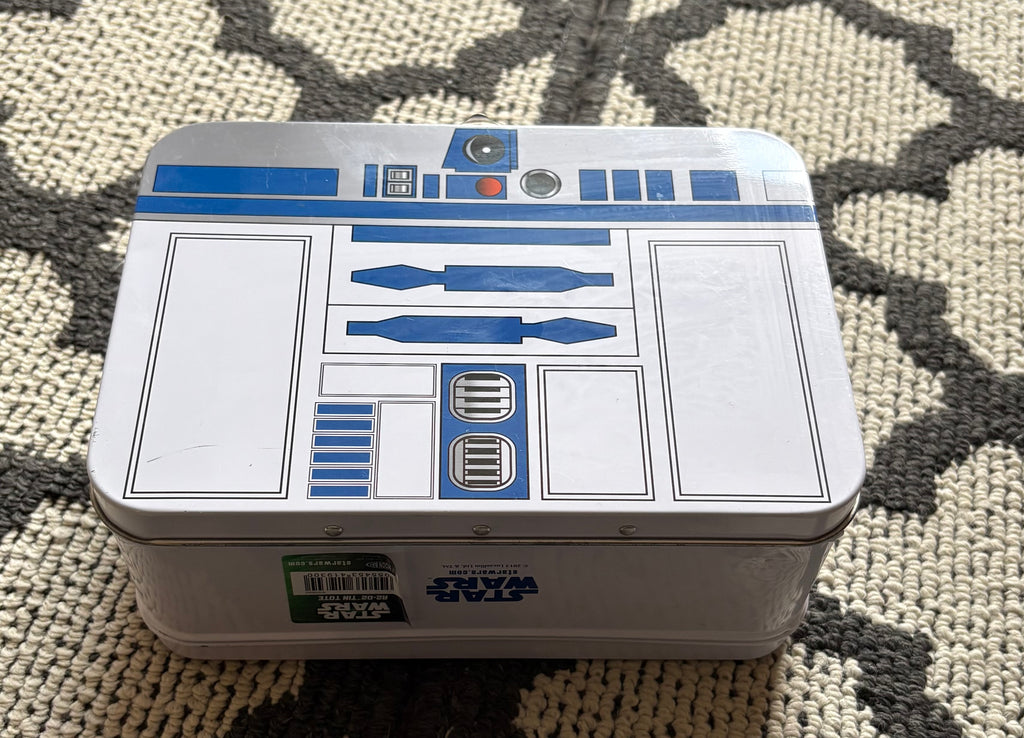 Collectables R2D2 Star Wars Mini Metal Lunchbox Metal Tin Tote