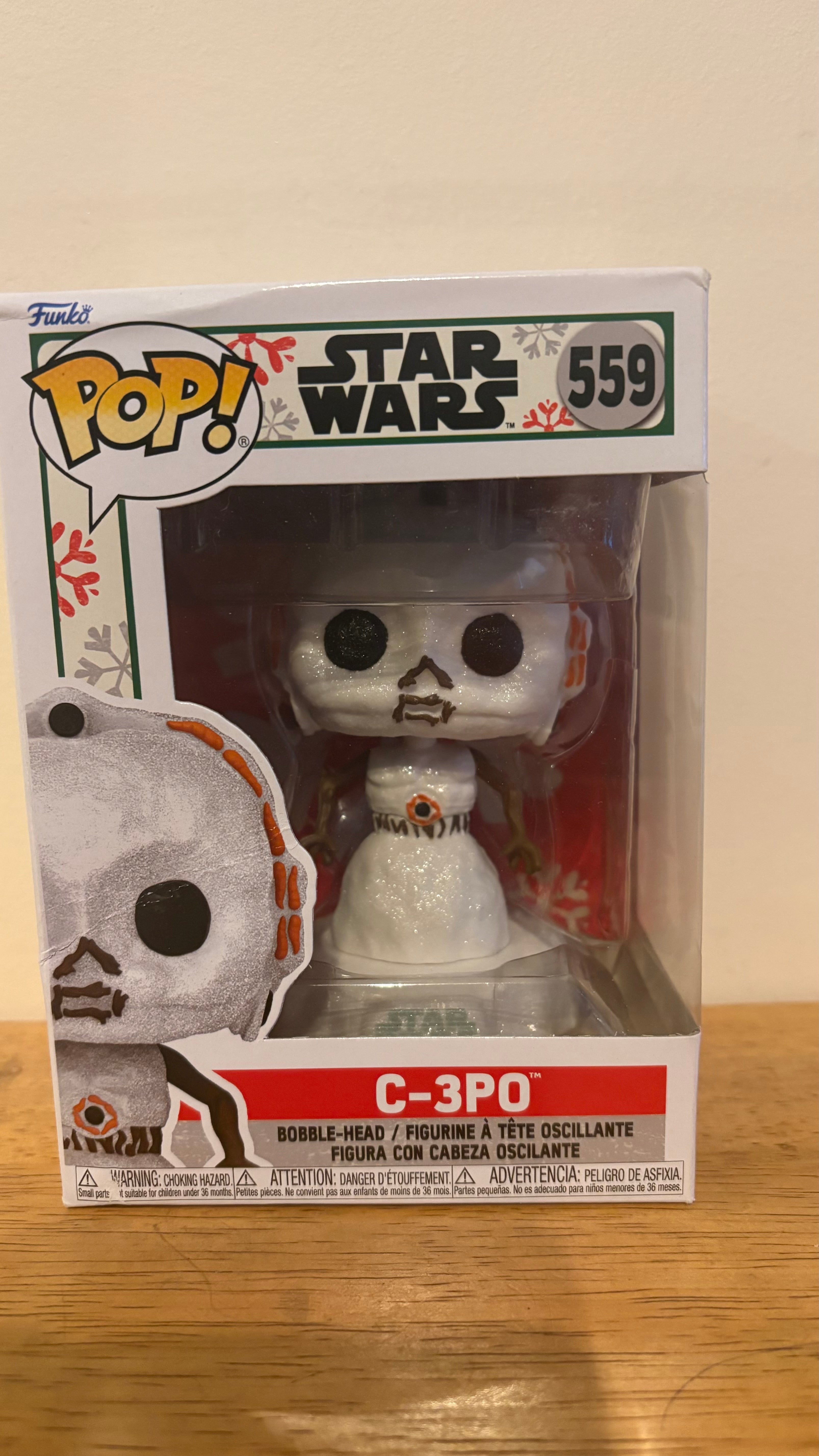 Funko Pop! #559 Snow Edition C-3PO