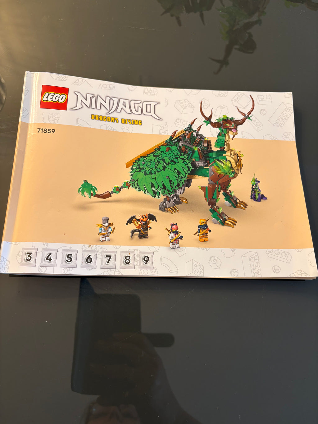 Lego - Ninjago Dragons riding #71859 The Dragon of Life Set