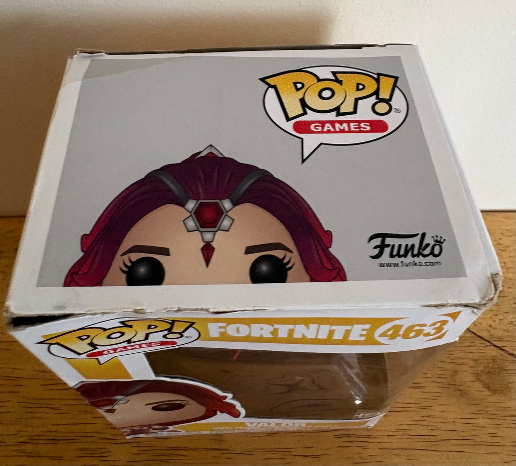 Funko Pop Figure Fortnight #463 Valor War Game Figure Vinyl