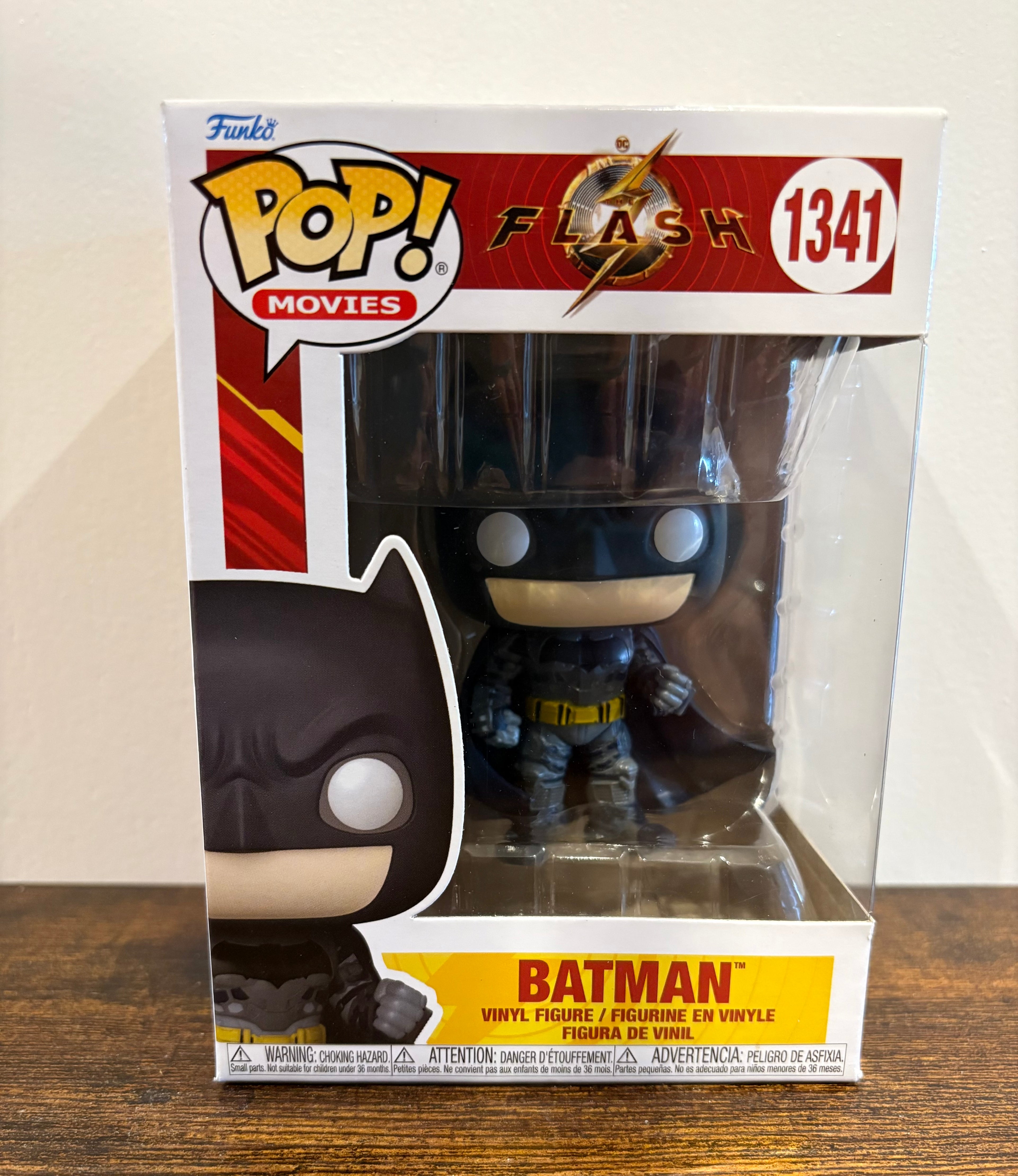 Funko Pop Movies | The Flash | Batman (Armor Suit) #1341