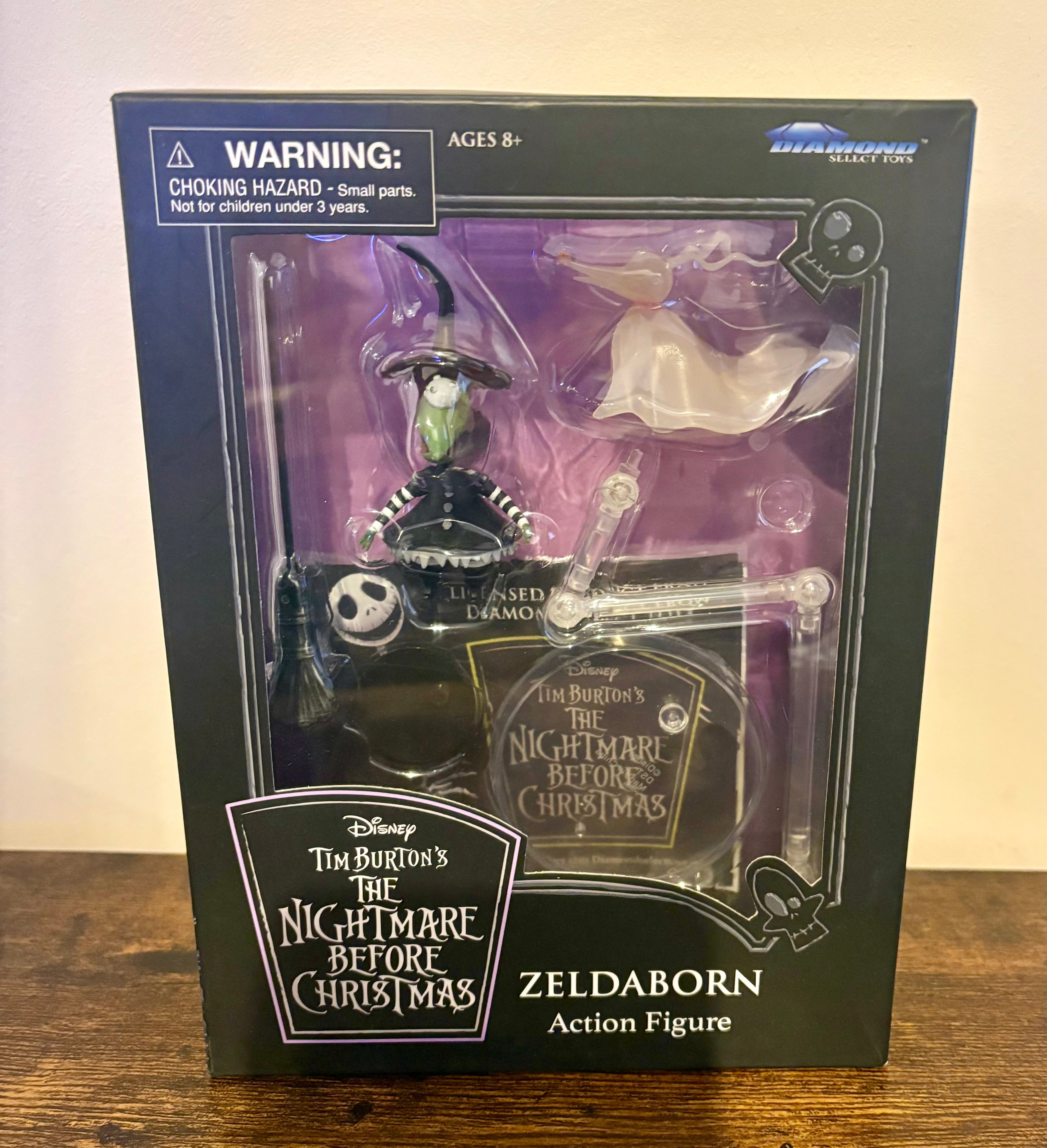 Collectables - Nightmare Before Christmas Zeldaborn & Zero Action Figure Disney Diamond Select