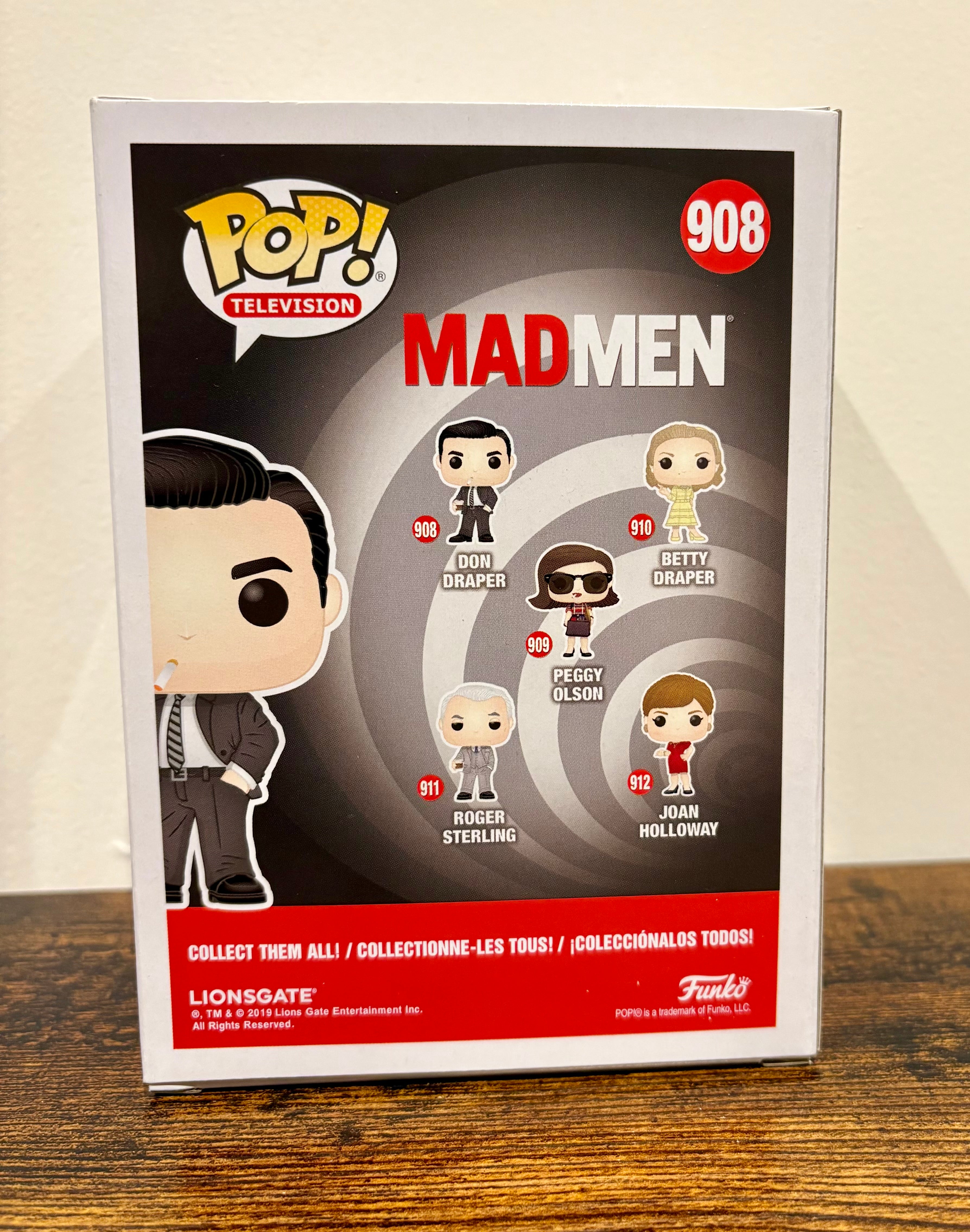 Funko Pop 908 - Mad Men - Don Draper brand new
