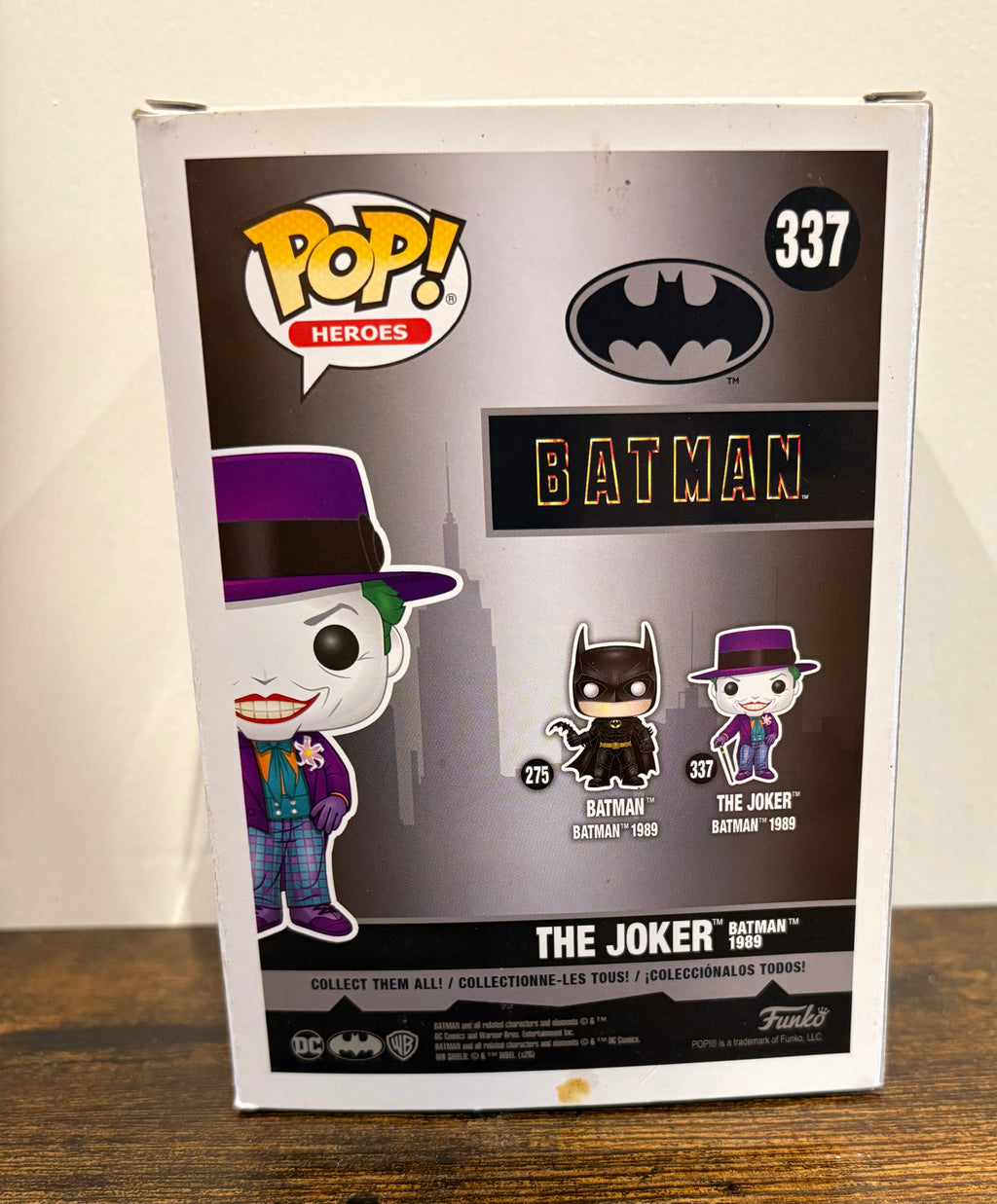 Funko Pop! Heroes Batman 1989 the Joker #337 Collectible Figure