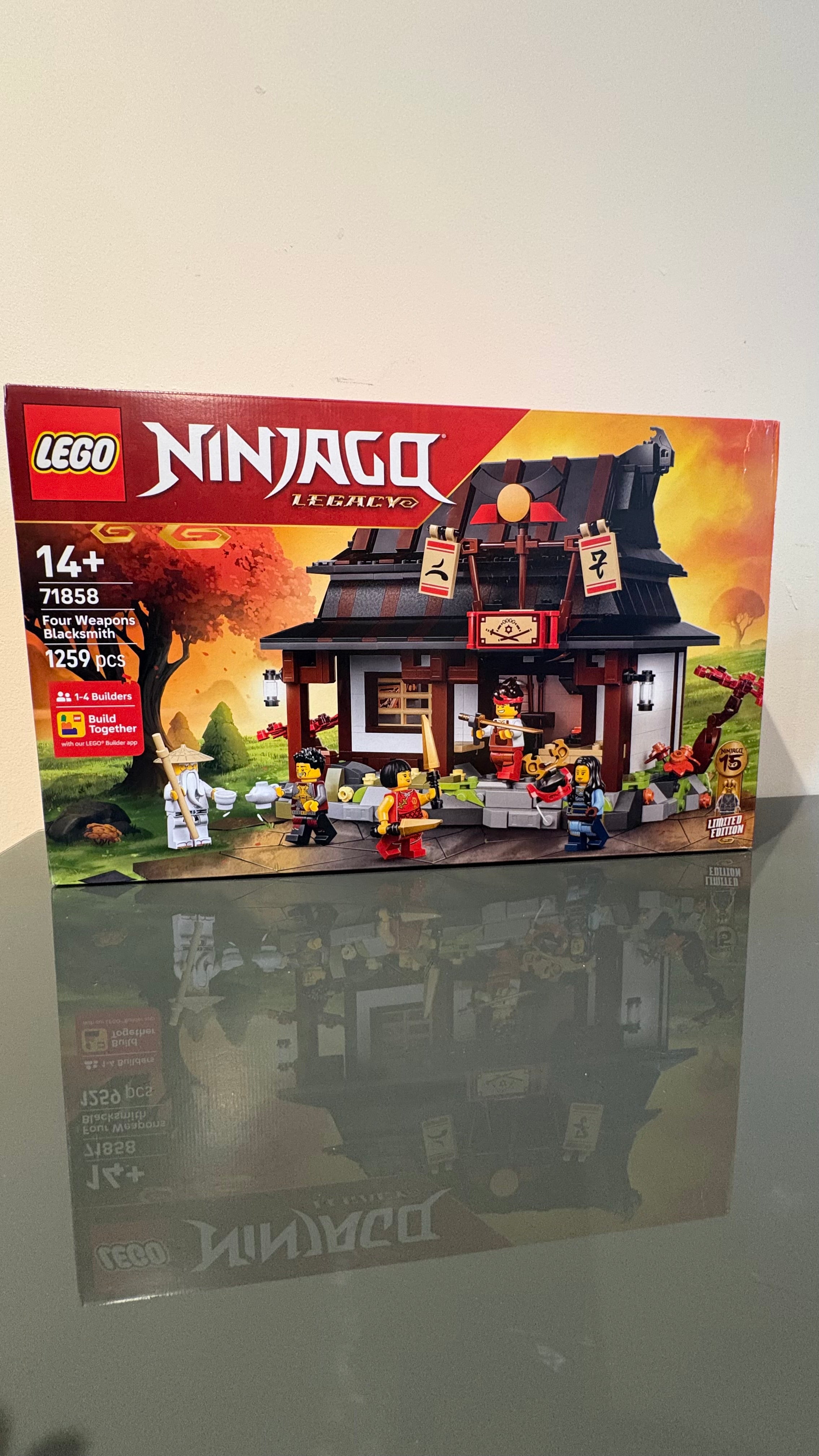 LEGO #71858 NINJAGO Legacy Four Weapons Blacksmith