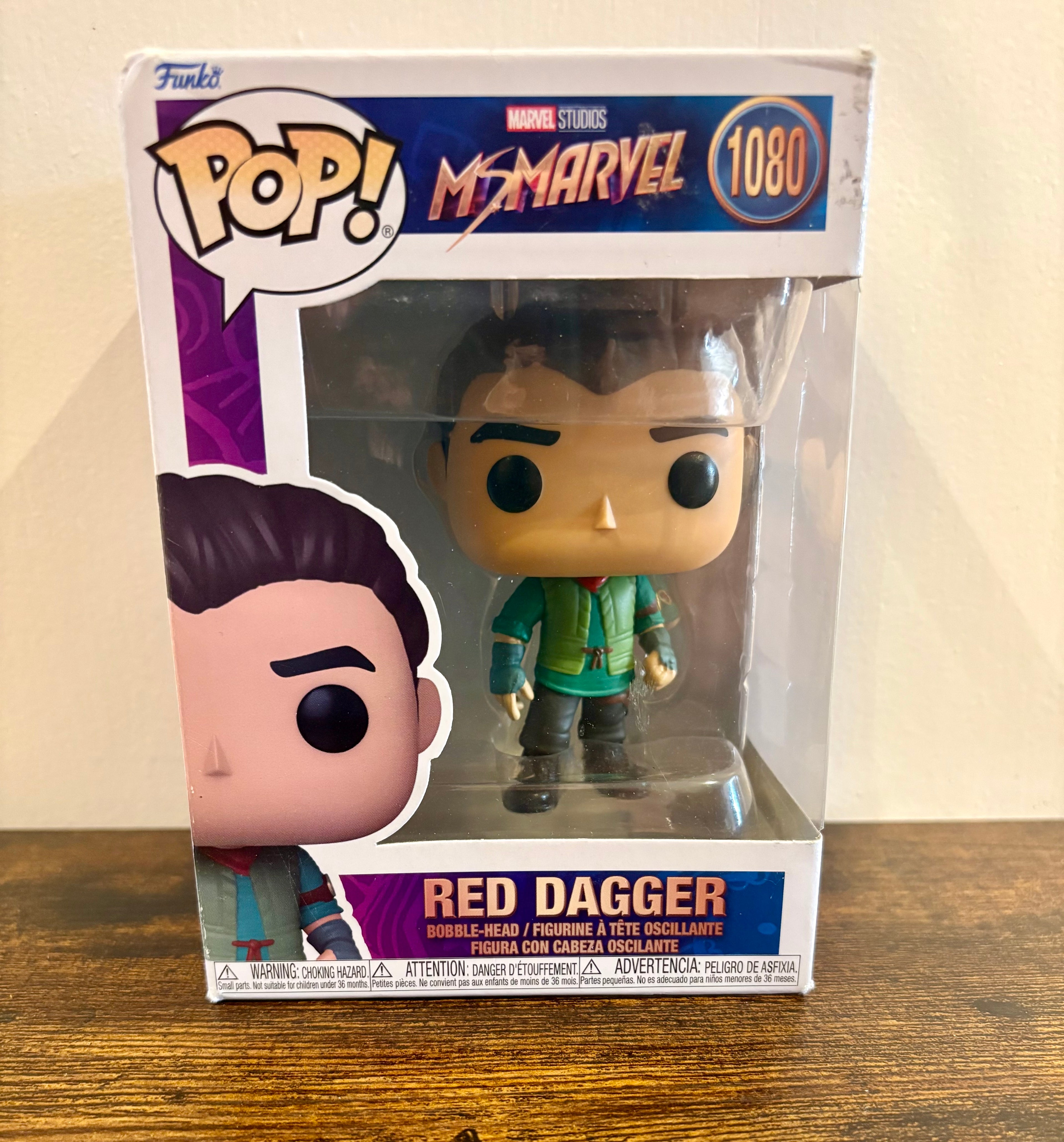 Funko Pop! Red Dagger #1080 - Vinyl Figure - Ms Marvel - Bobblehead