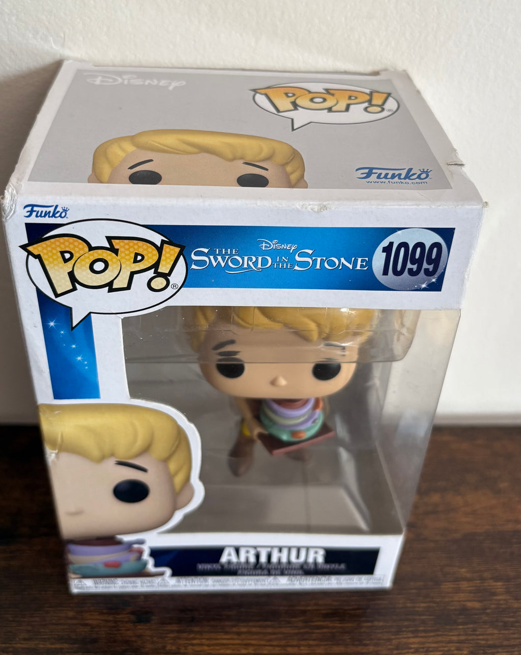 Funko Pop #1099 Arthur – Disney's Sword in the Stone