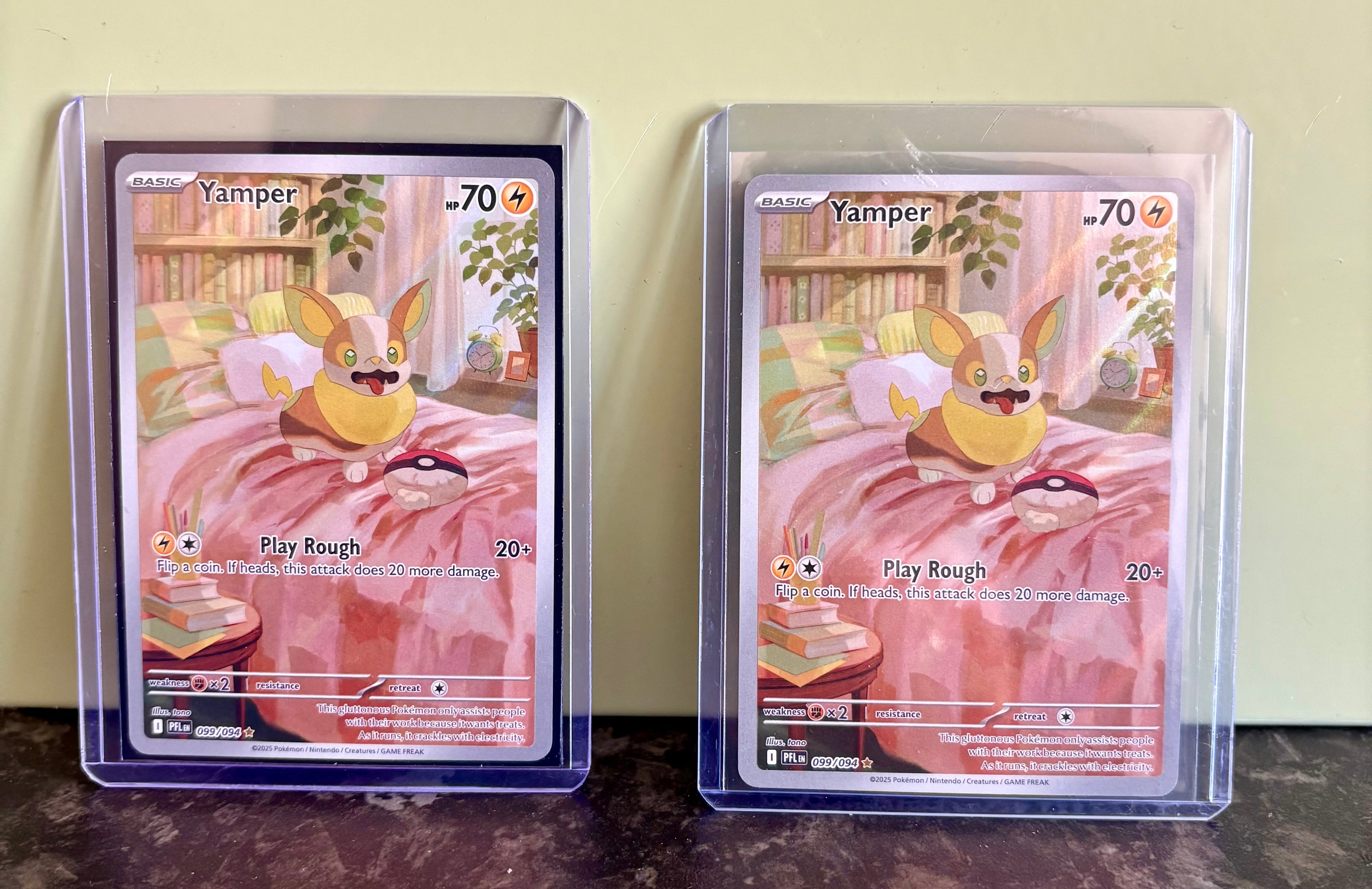 Pokemon - Yamper - 099/094 - ME Phantasmal Flames - Illustration Rare