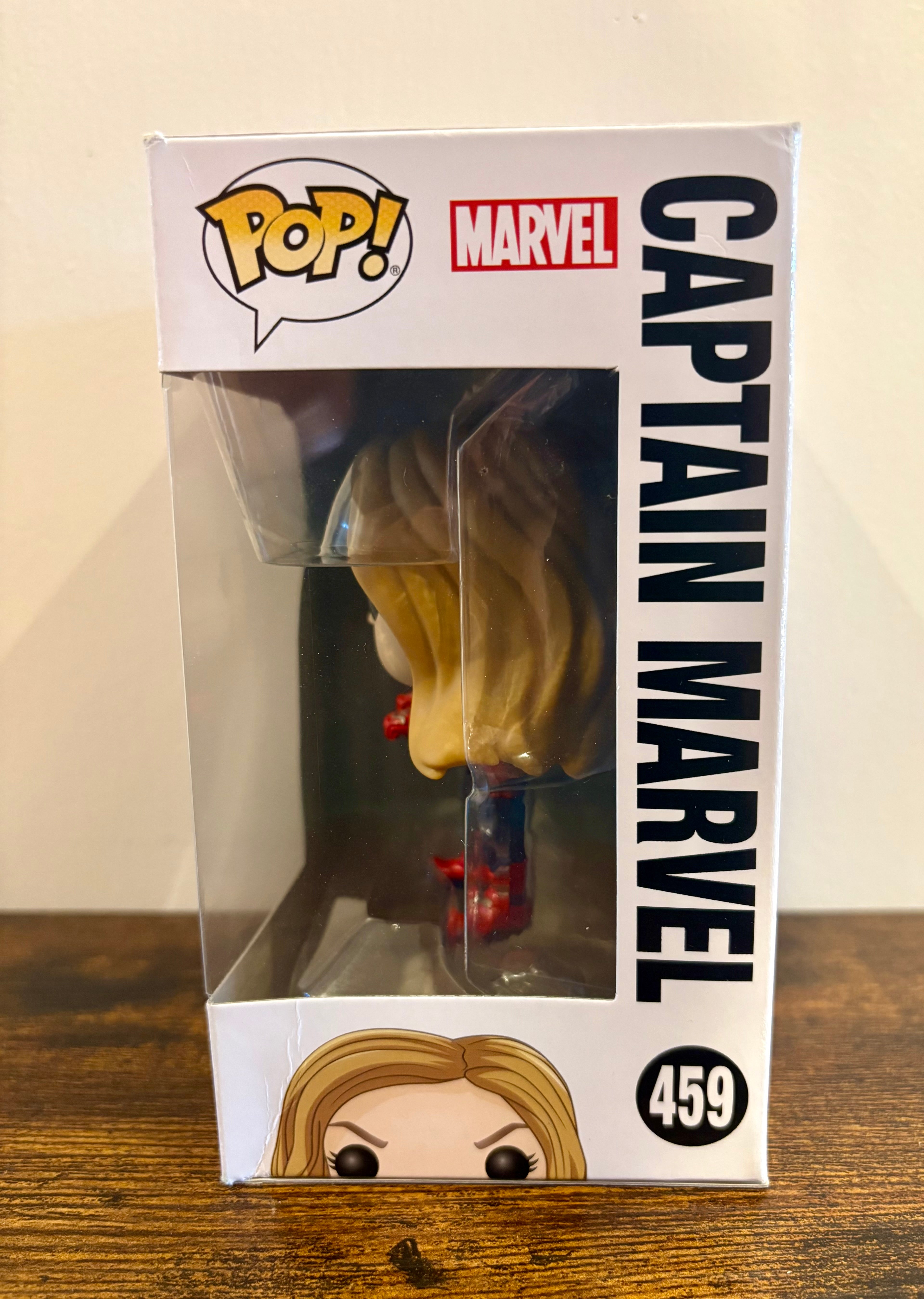 Funko Pop #459 Captain Marvel Avengers Endgame Figure