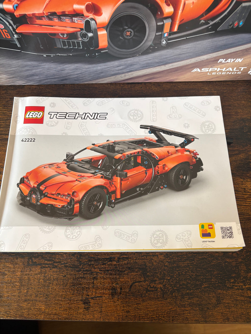 LEGO - Technic 42222 Bugatti Chiron Pur Sport