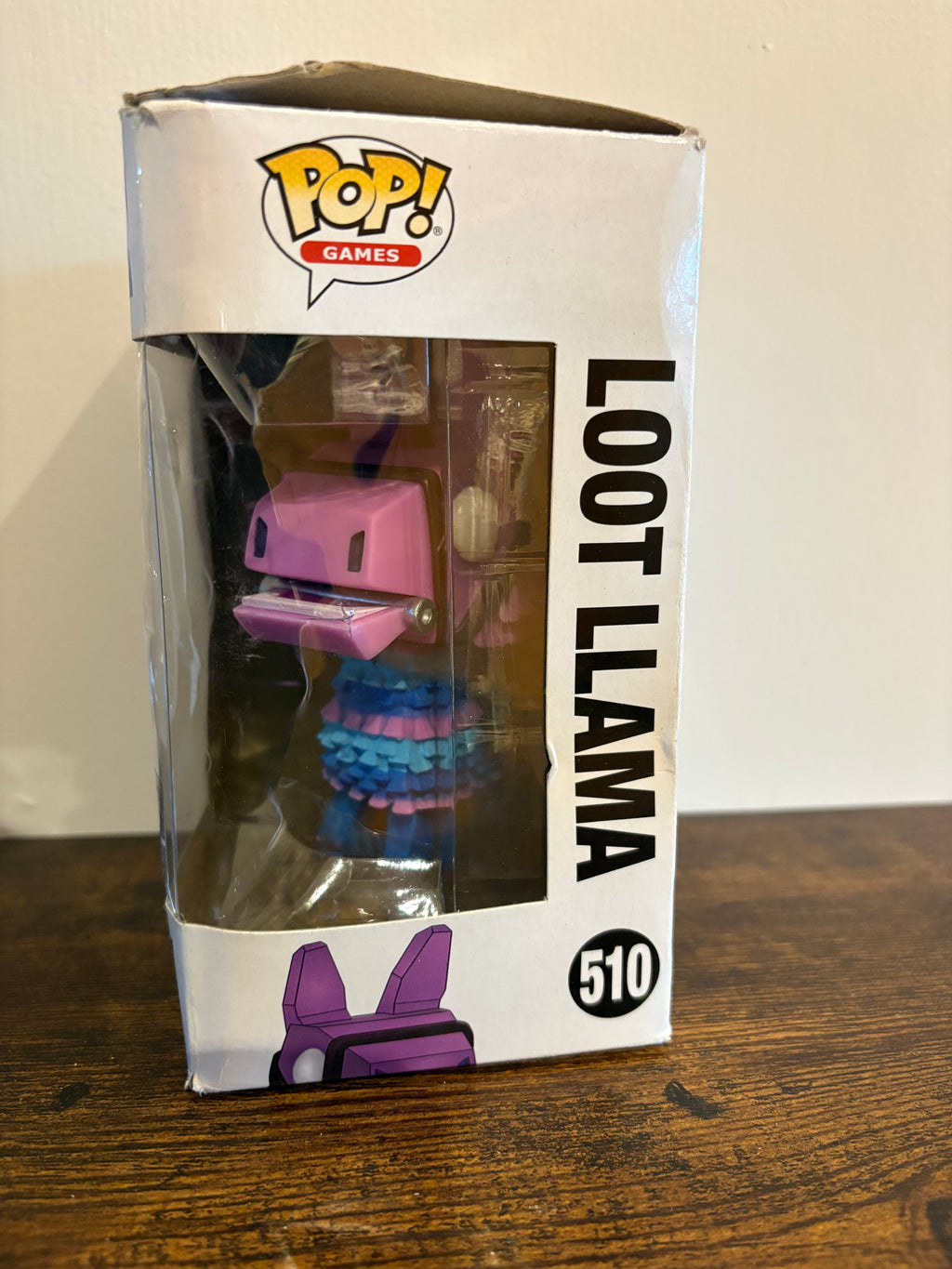 Funko pop #510 Loot Llama used & has a tatty box see pics