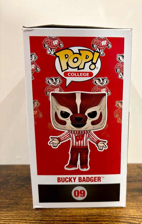 Funko pop #09 Bucky Badgers, Badgers college product