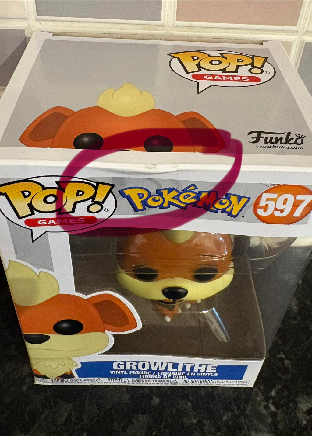 Funko Pop #597 Pokémon Growlithe